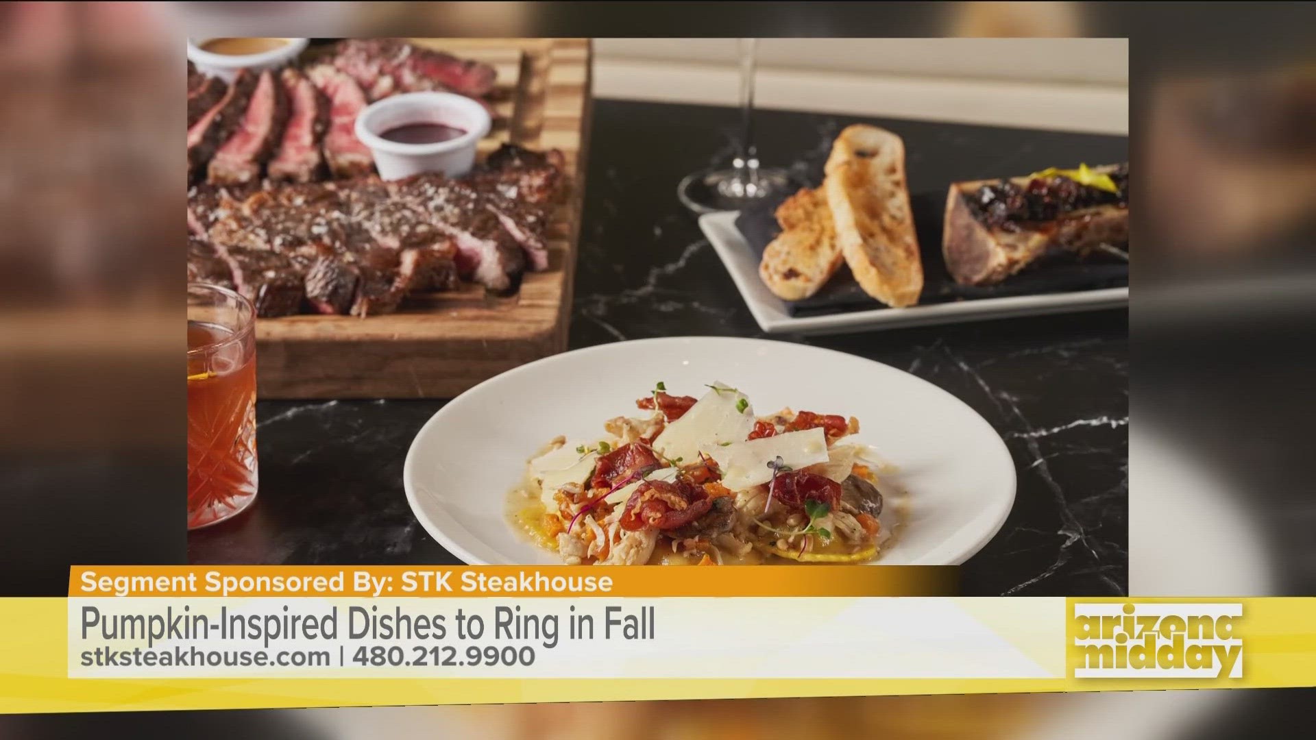STK Steakhouse stops by our Midday kitchen to show us some "gourd" recipes perfect for Fall.