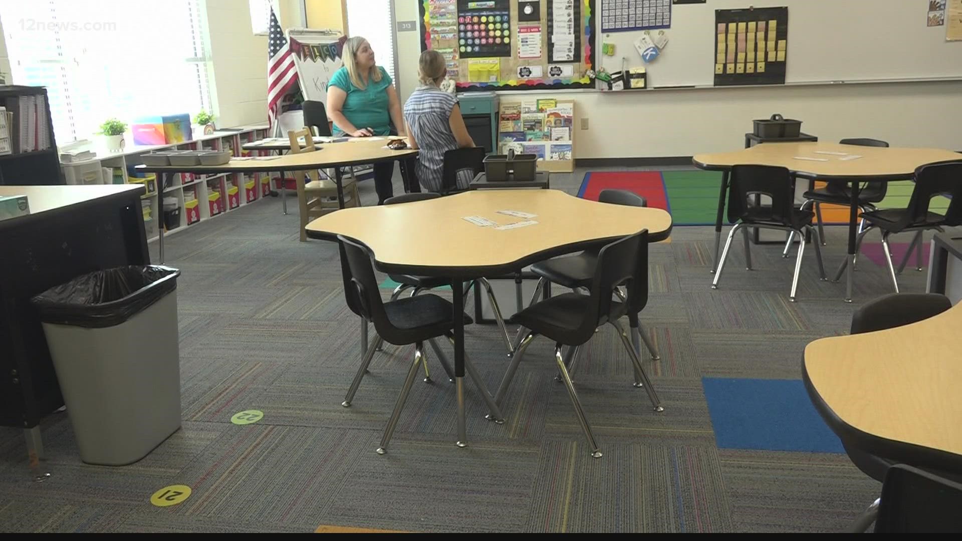 The 2021-22 school year is becoming a record for kindergarten enrollment. So how are Arizona schools handling the surge in enrollment?