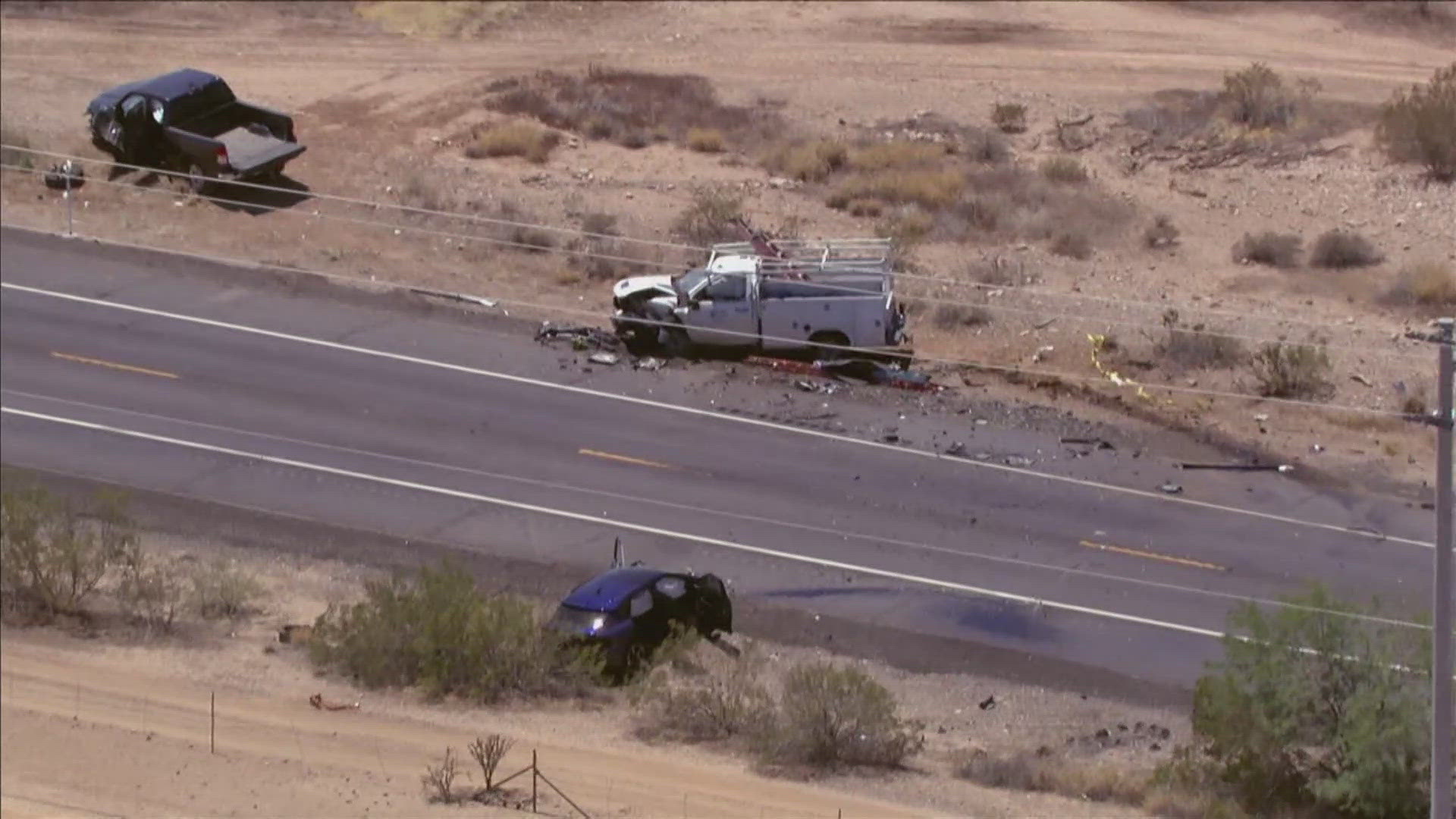 1 person killed in 3-vehicle crash along State Route 74 in Peoria ...