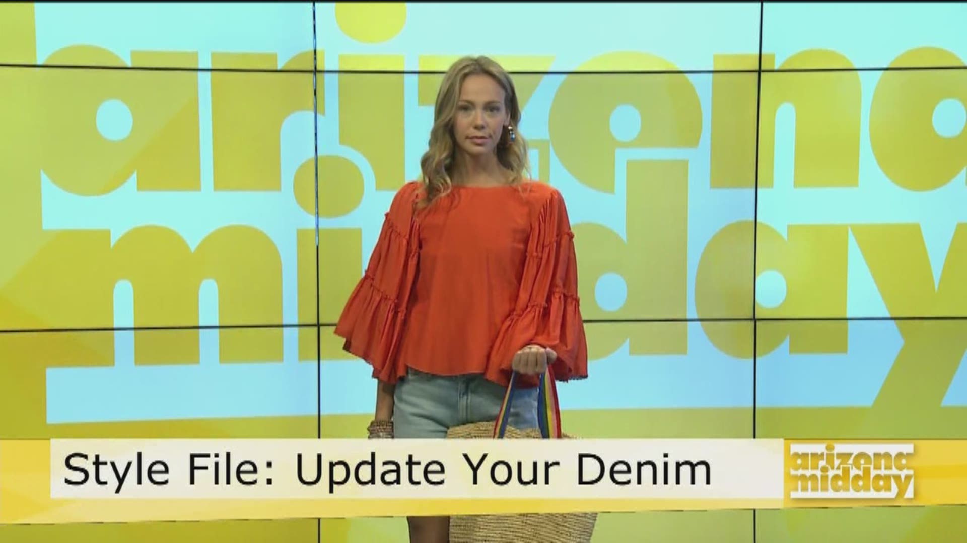 Angela Keller from Mom Style Lab shows us the summer's hottest denim trends.