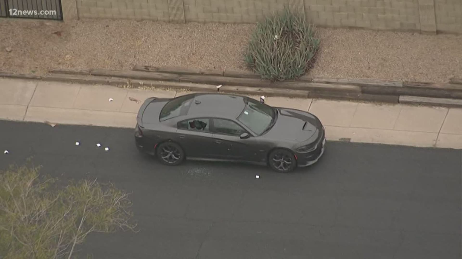 A neighborhood in Phoenix woke up to gun shots Thursday morning. A car riddled with bullet holes was found with a man dead inside near Cheryl Drive.