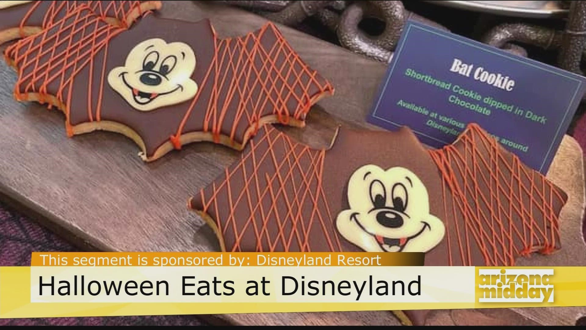 Pastry Sous Chef, Christina Orejel, shows us the Halloween Eats at the Disneyland Resort this Spooky Season!