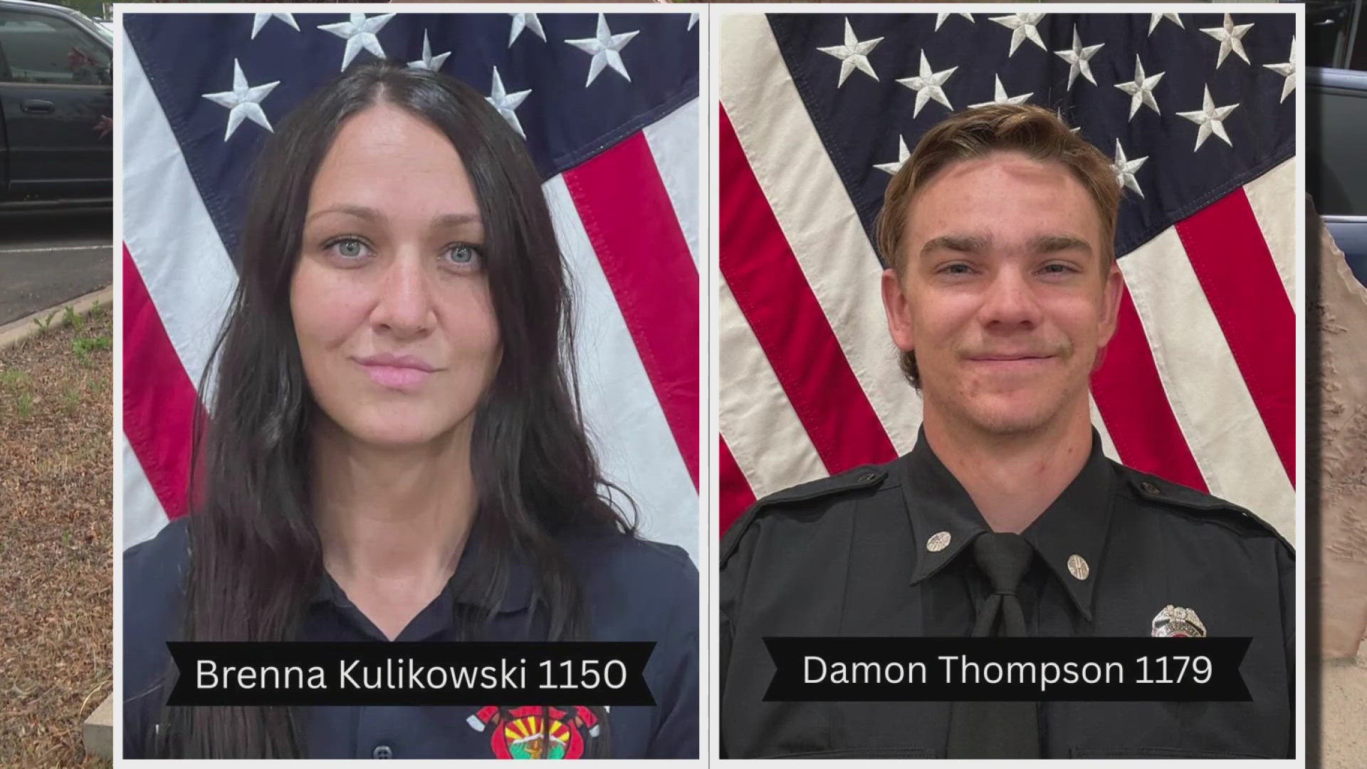 Three people are dead after a crash in eastern Arizona on Sunday. Two young firefighters were on duty when they were hit head-on in a crash that claimed their lives.