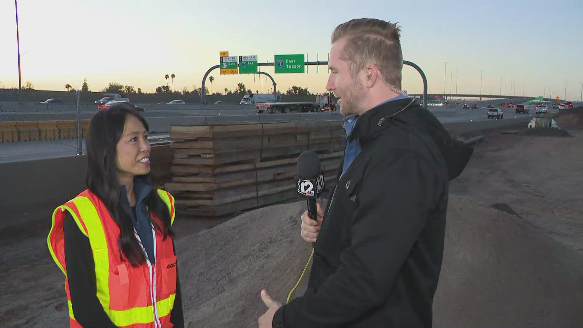 The eastbound collector-distributor lanes on the I-10 near the Broadway Curve are now open. Here are the details.