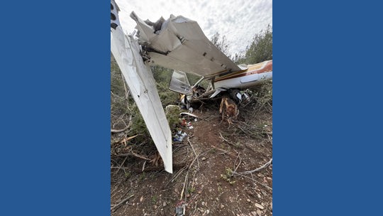 2 people hospitalized after small plane crashes near San Carlos ...