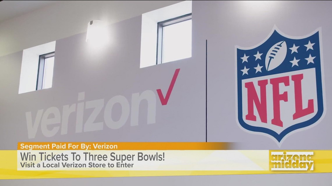 Verizon giving away tickets to three Super Bowls in a row!
