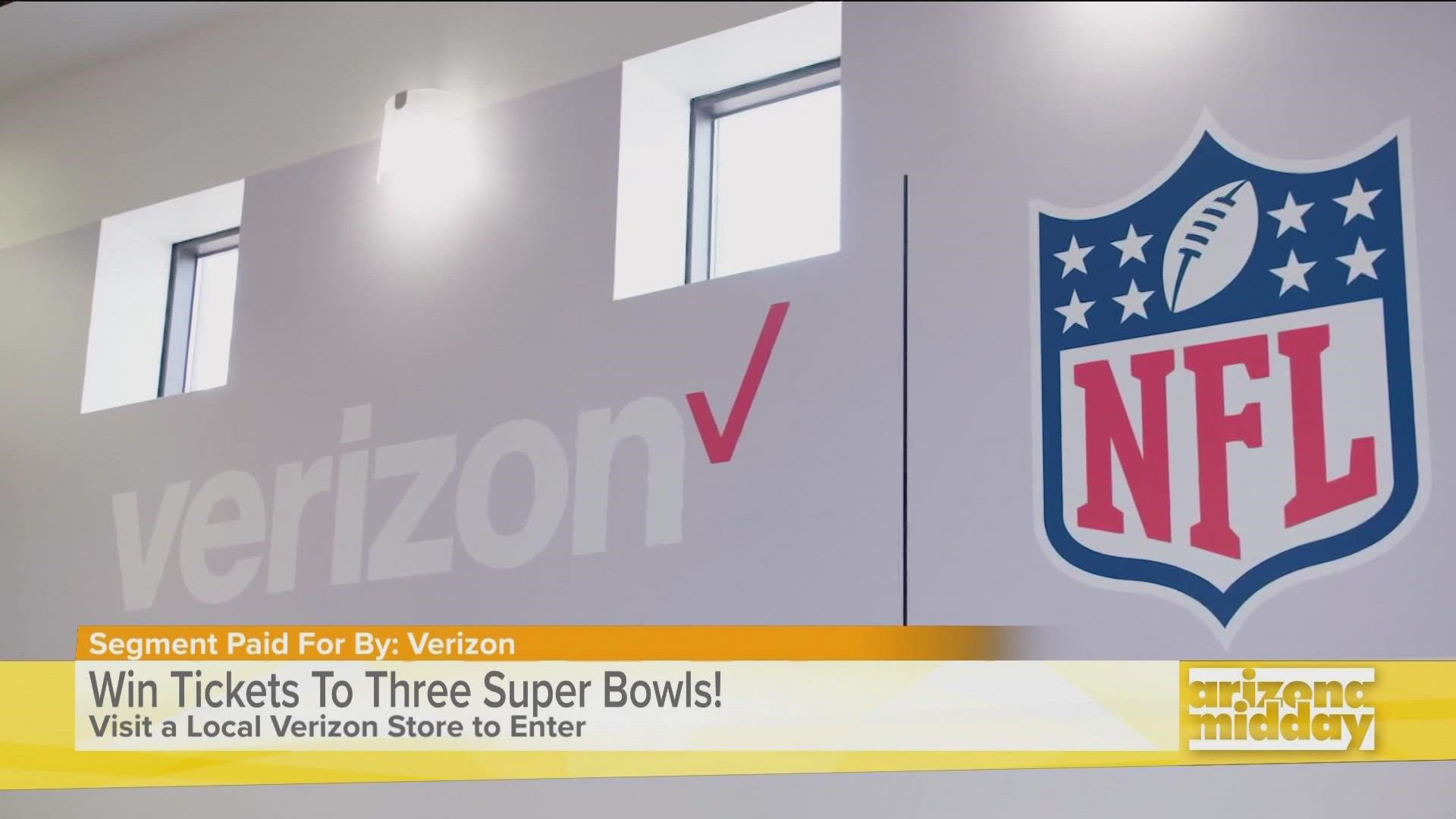 Two-time Super Bowl champion Eli Manning and Verizon share the inside scoop on how football fans can win tickets to three consecutive Super Bowl games!