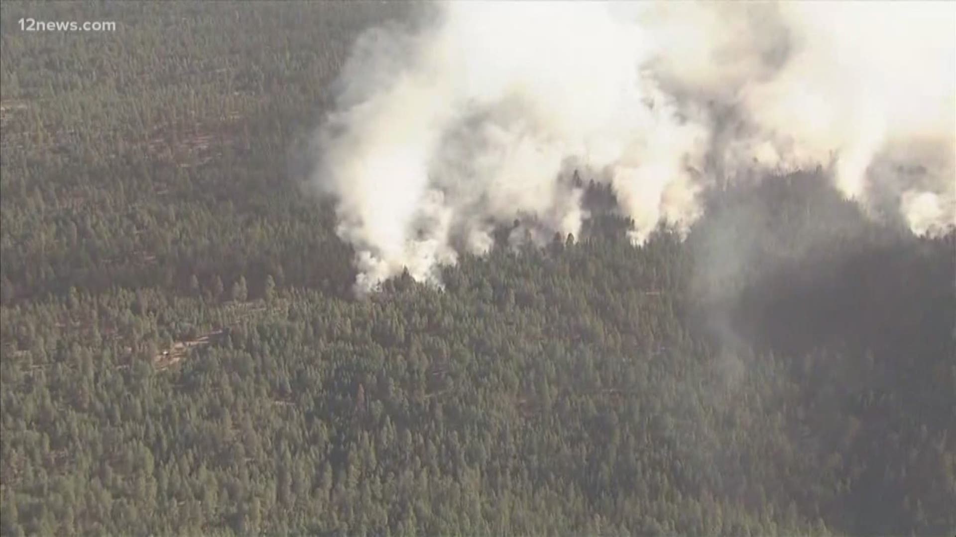 Firefighters aren't sure how many homes have been burned by the Tinder Fire because they can't stop fighting the fire to keep count.