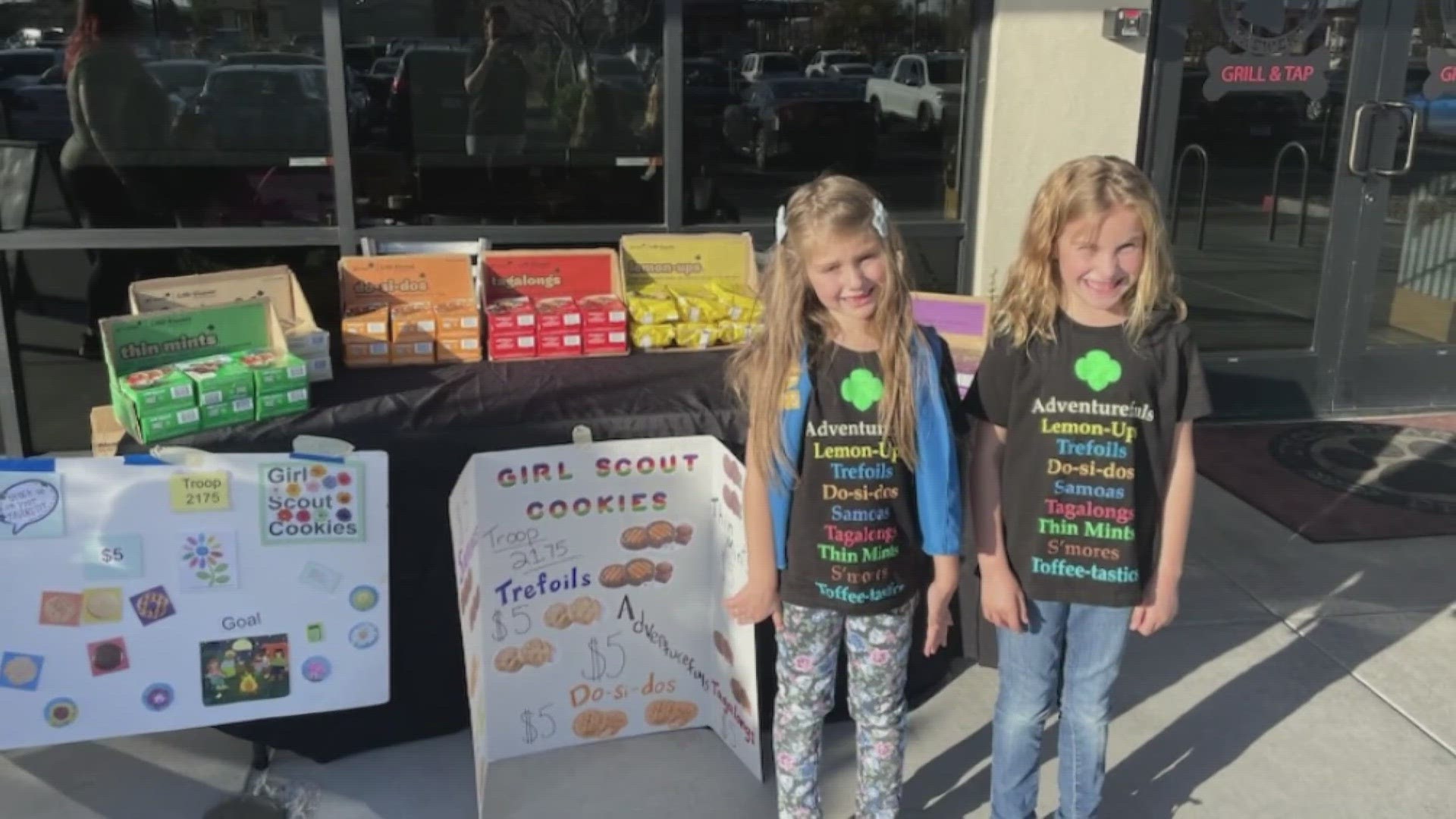 A Mesa Girl Scout troop says someone used fake money to buy several boxes of cookies, now they have to foot the bill.