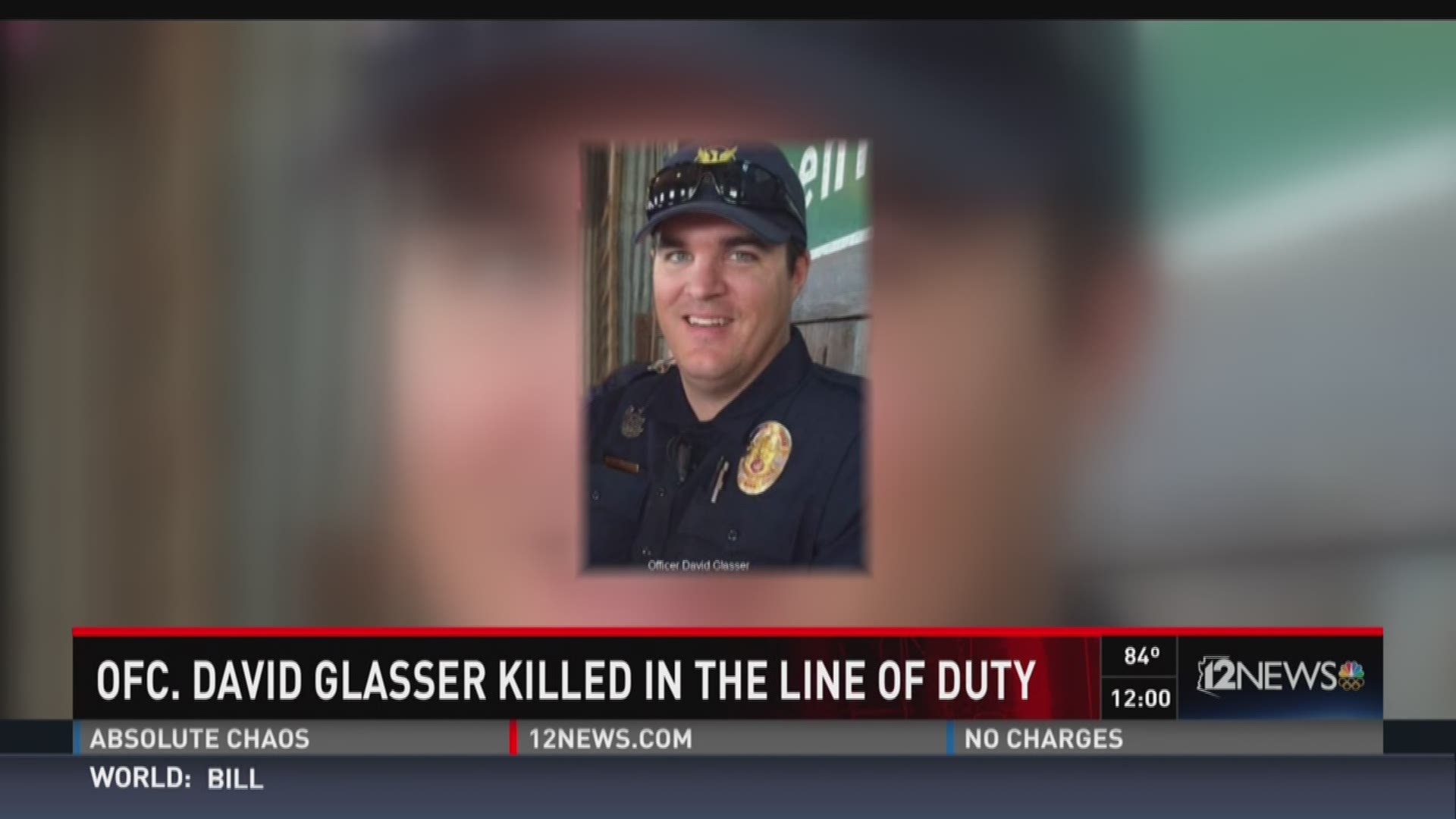 An officer is dead after being shot in the line of duty