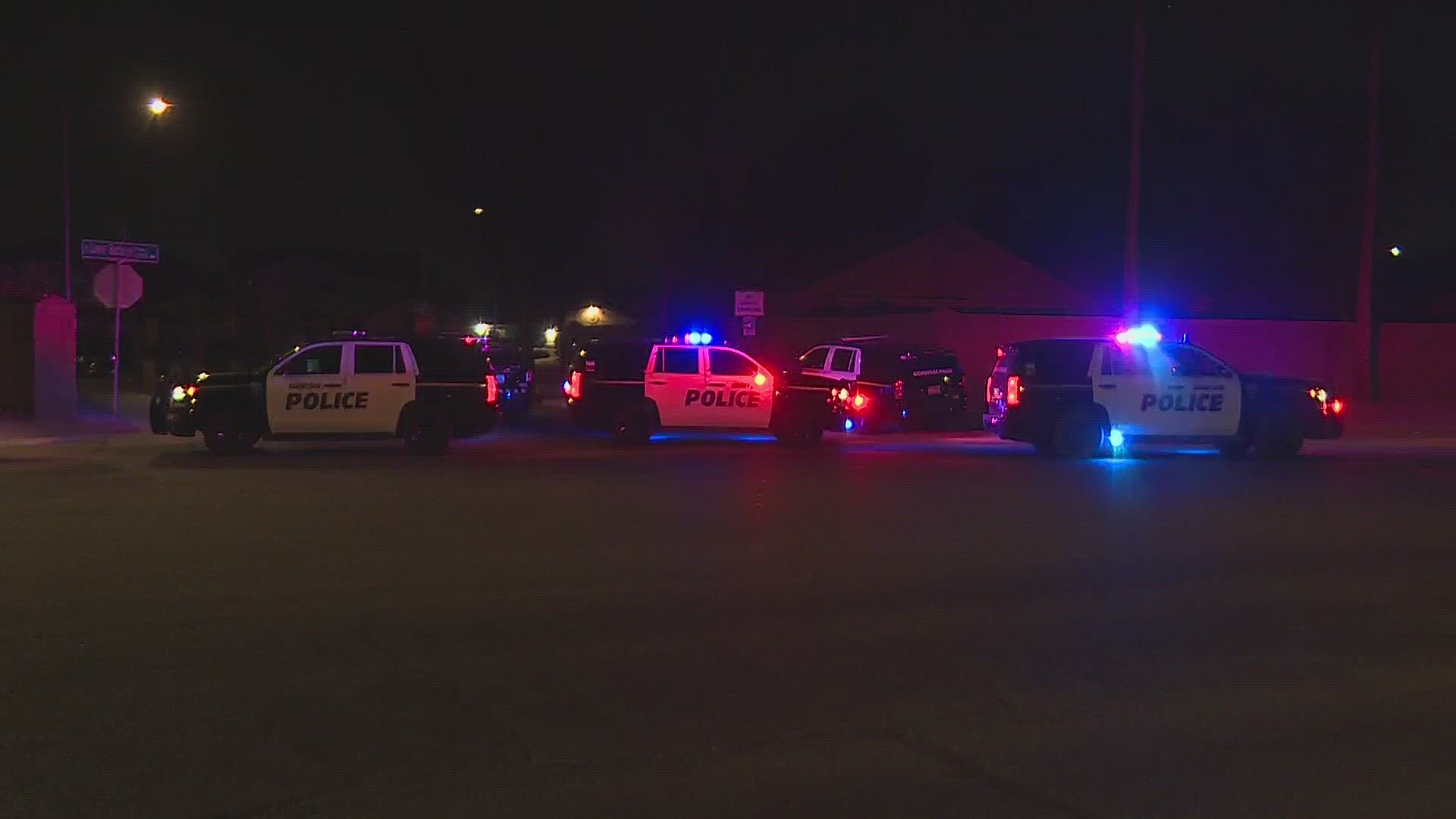 Police said the shooting happened near 155th and Meade lanes. A 20-year-old man has been taken into custody.