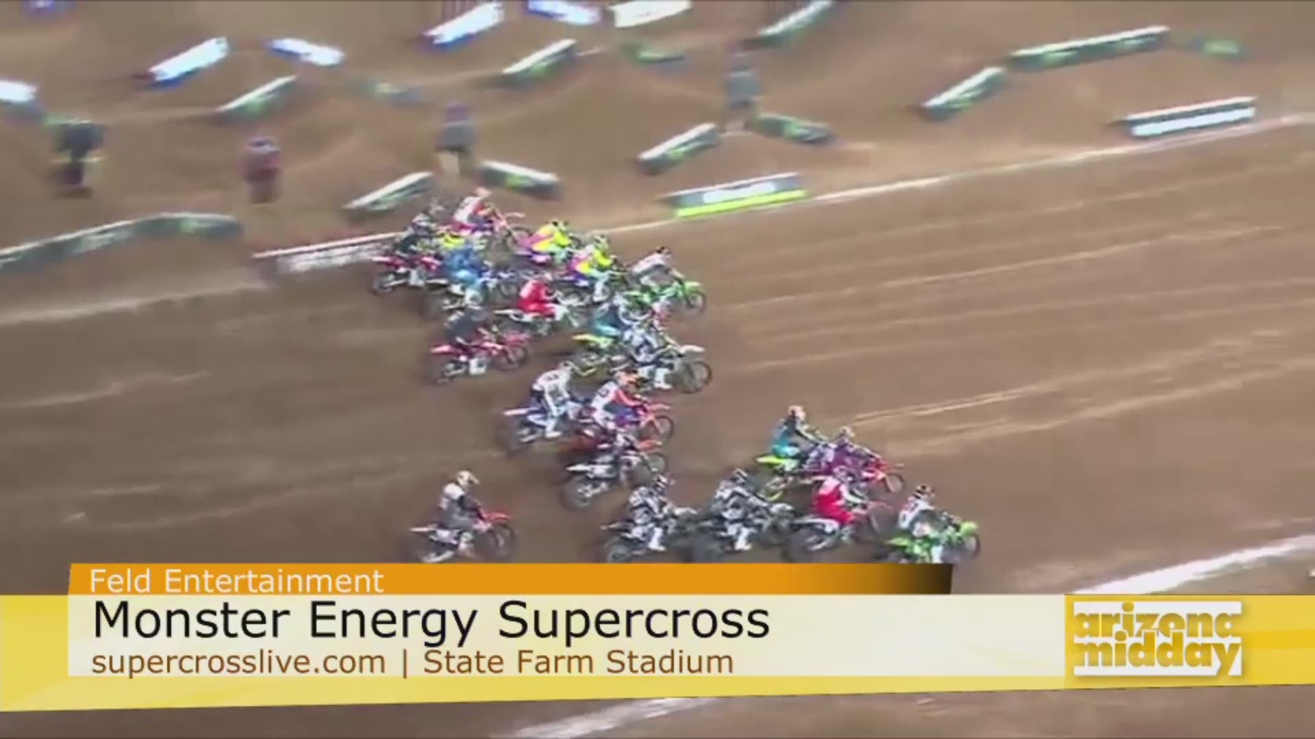 Monster Energy Supercross returns to State Farm Stadium this weekend. Supercross star Deven Raper gave us a sneak peek at what to expect.