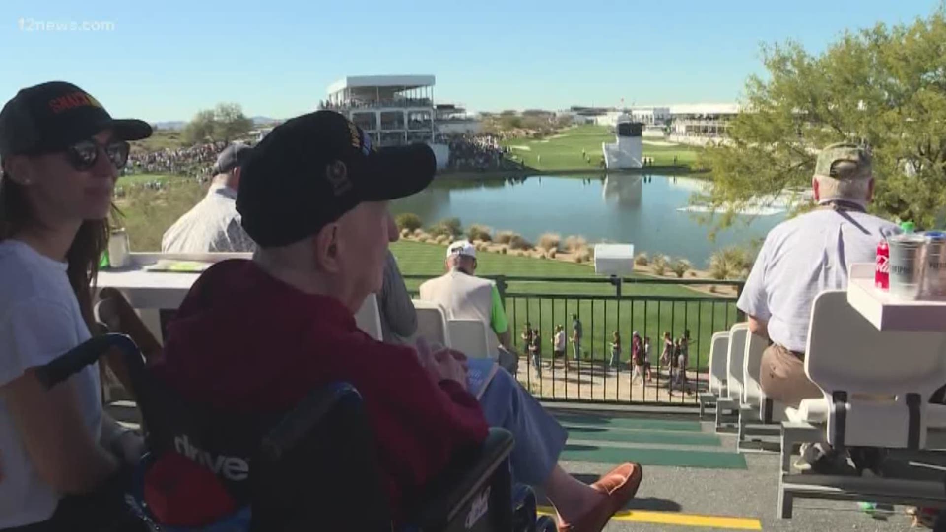 Patriot Outpost serves as HQ for veterans at Waste Management Phoenix
