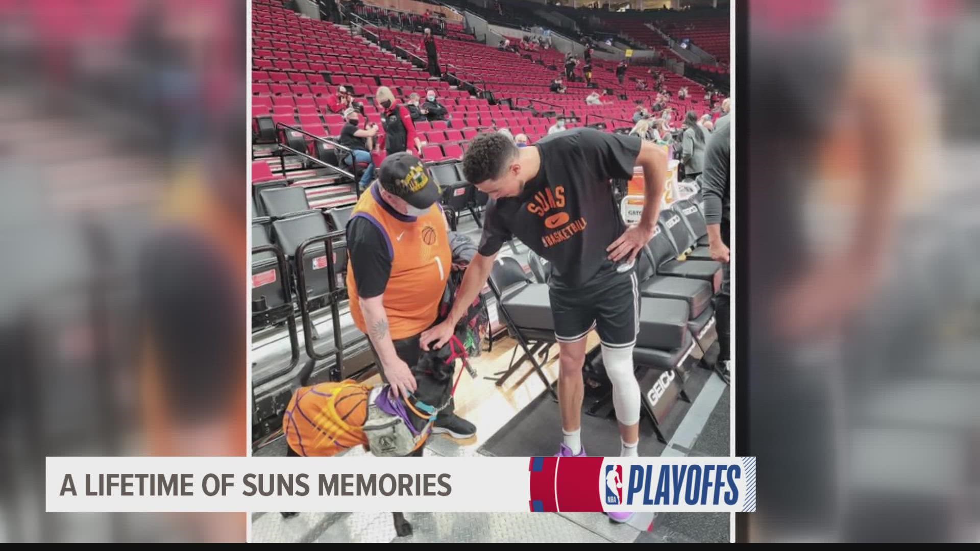 In this Suns’ run, the fans turned the Footprint Center into the loudest arena in the NBA. Plus, Cam caught up with Peter Greene and his service dog, Booker.