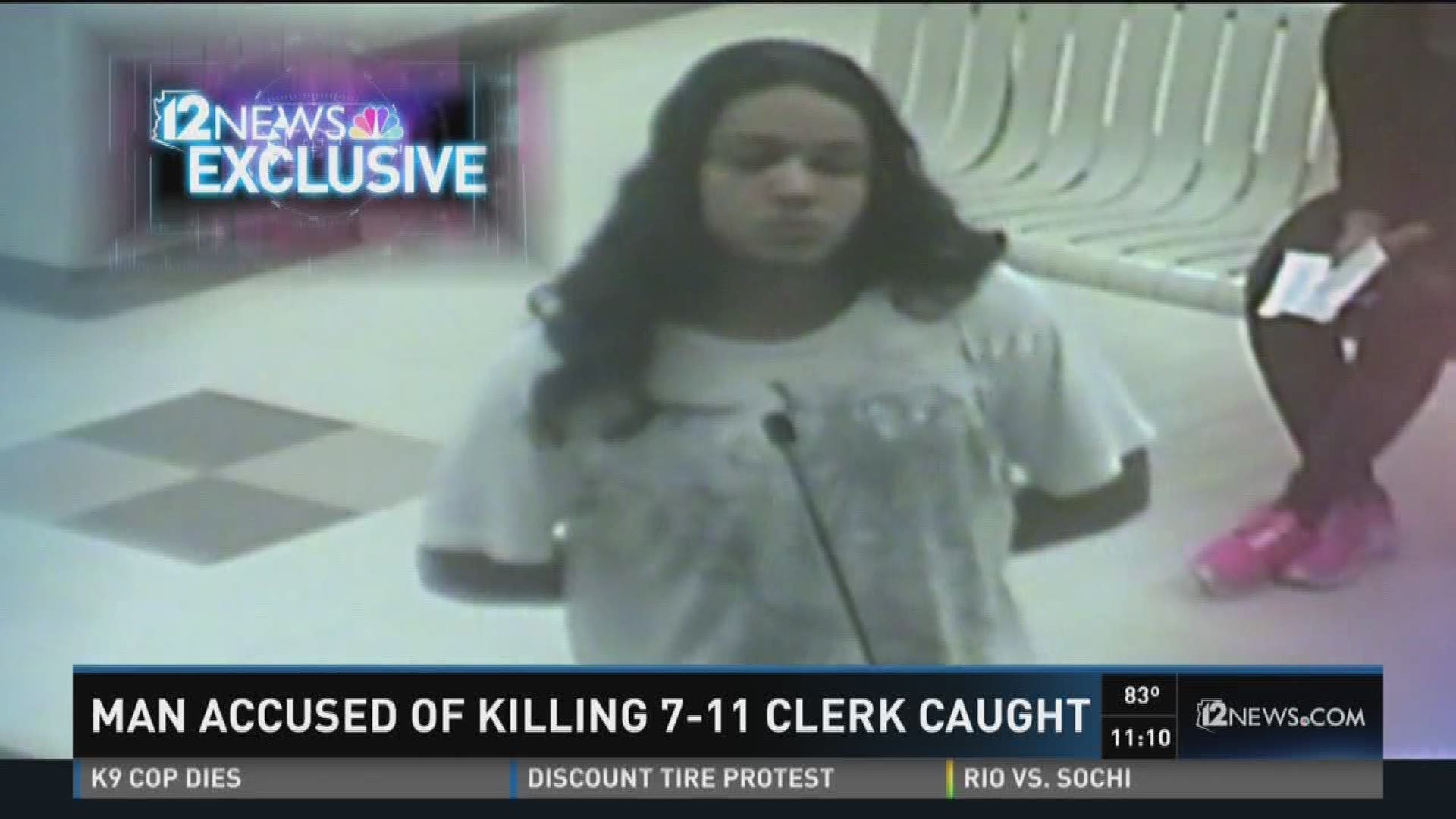 man accused of killing 7-11 clerk caught.