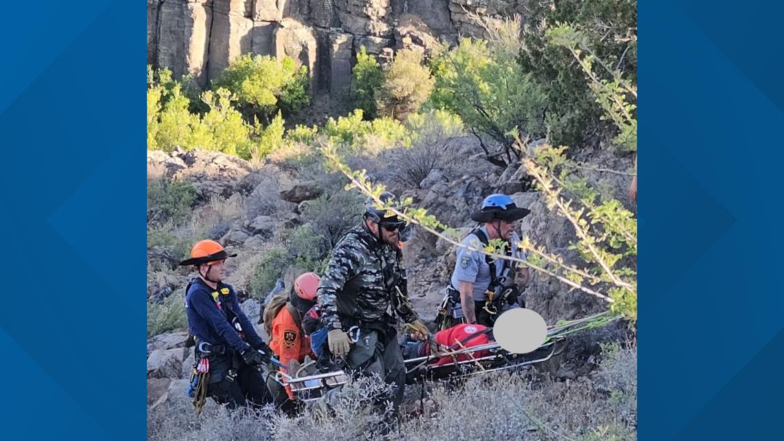 Person rescued 6 hours after falling from cliff in Yavapai County