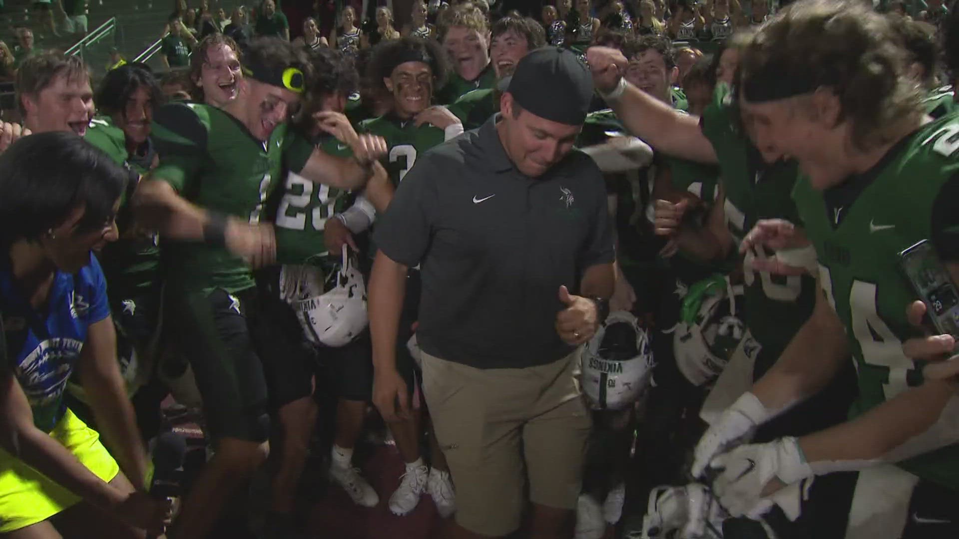 12Sports was On the Road with Sunnyslope for Week 6 of Friday Night Fever and Lina Washington spoke with head coach Sam Jacobs after the Vikings' win