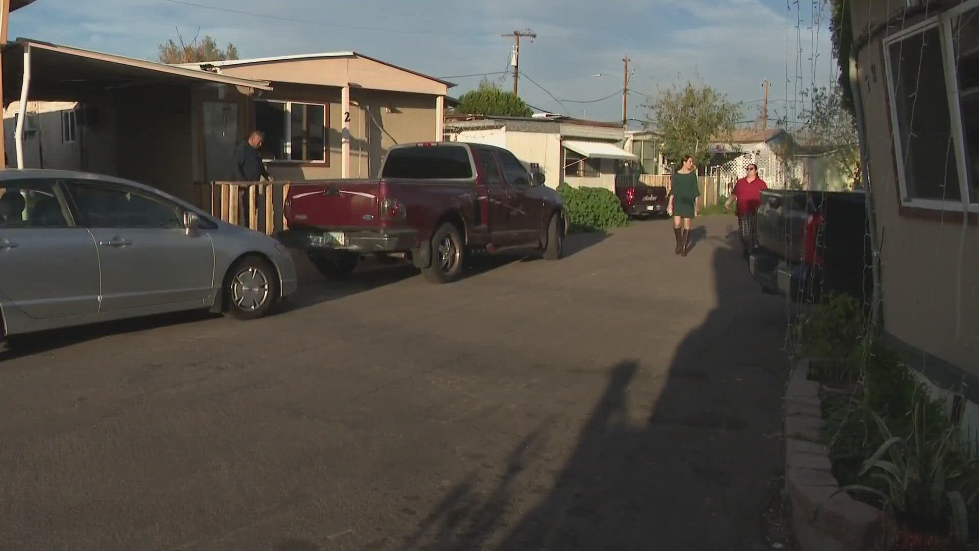 Three mobile home parks in Phoenix are closing and getting redeveloped and the residents who live there fear they are on the verge of homelessness.