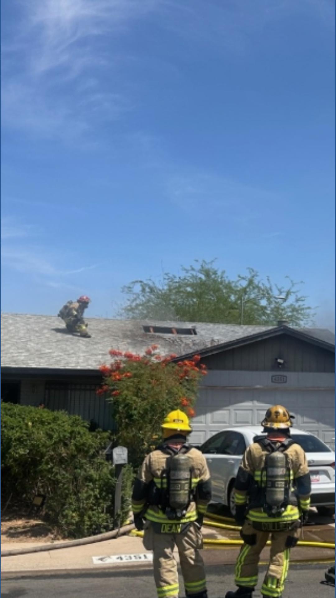 House fire in Phoenix displaces 3 people | 12news.com
