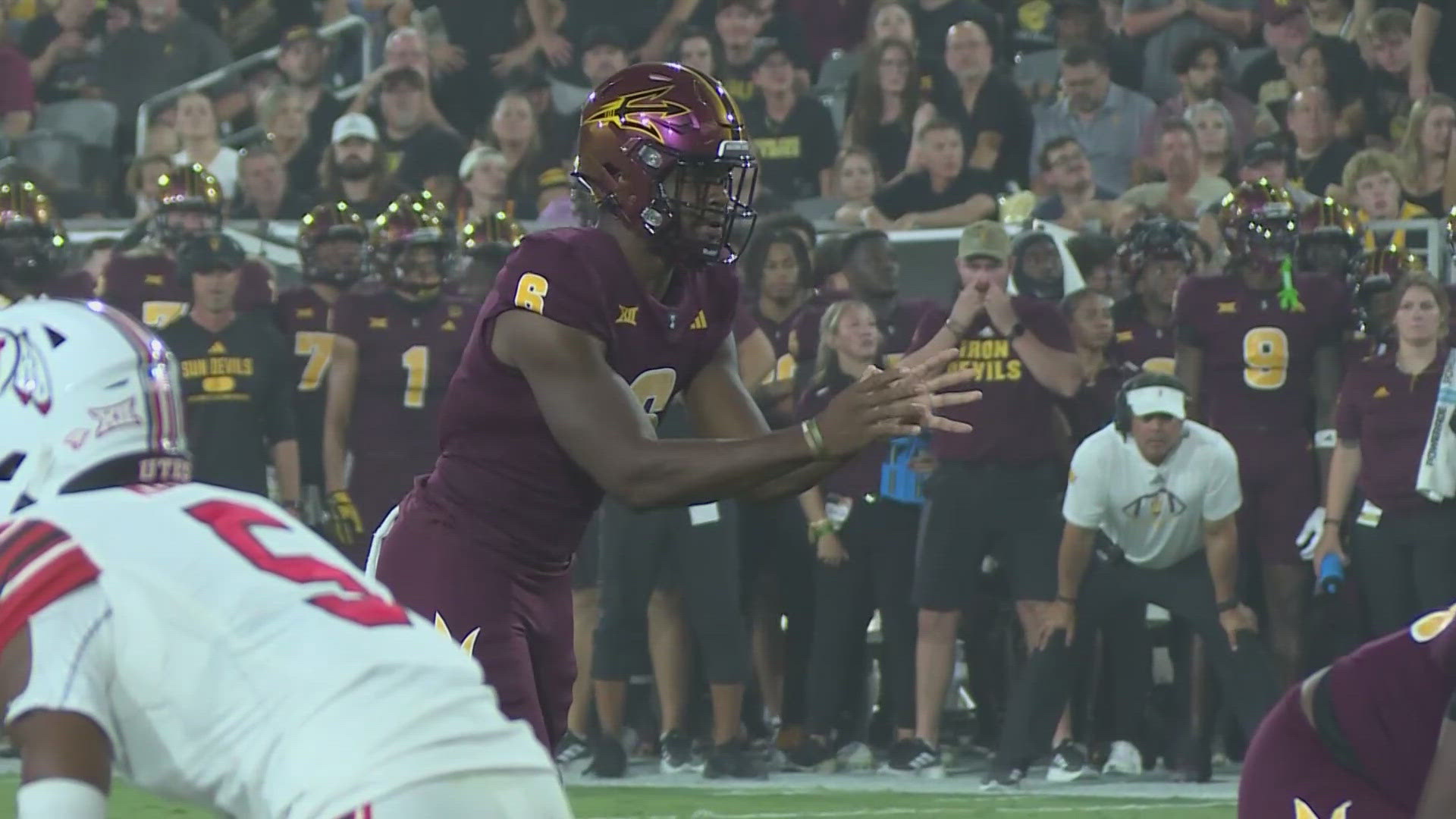 ASU has a new starting QB for Saturday at Cincinnati; Jeff Sims will start with Sam Leavitt out with an injury.