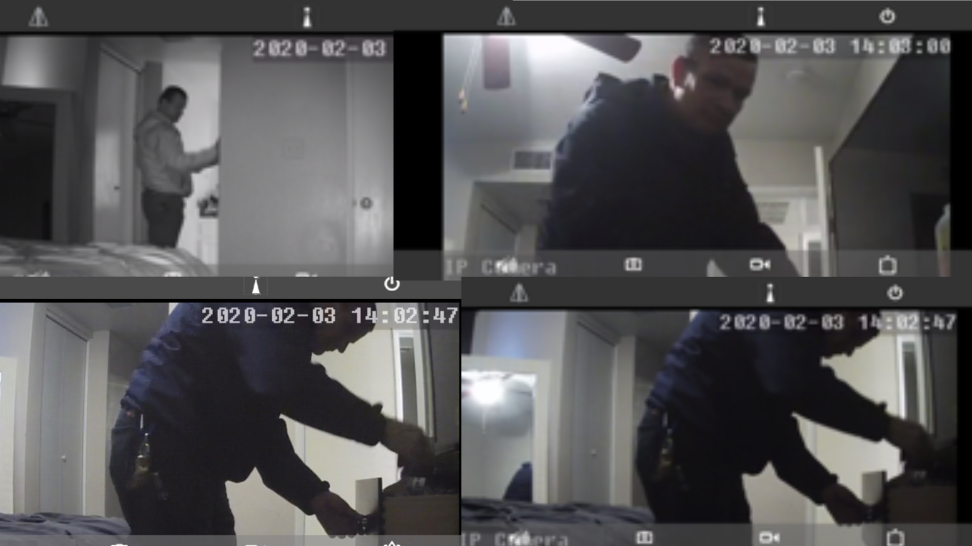 Maintenance man caught on nanny cam allegedly sniffing woman's ...