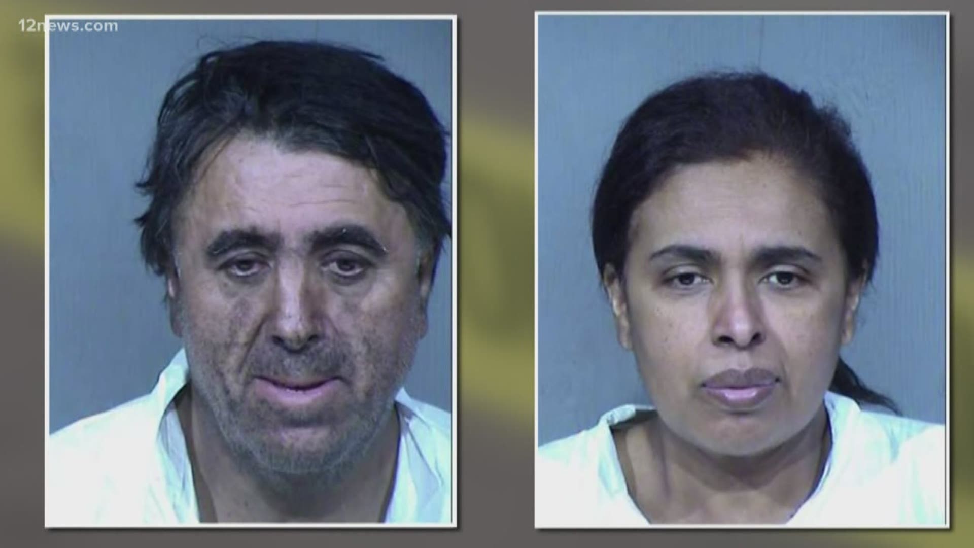 Rafael and Maribel Loera are accused of child abuse and concealing a body after the skeletal remains of a child were found in a house fire in January.