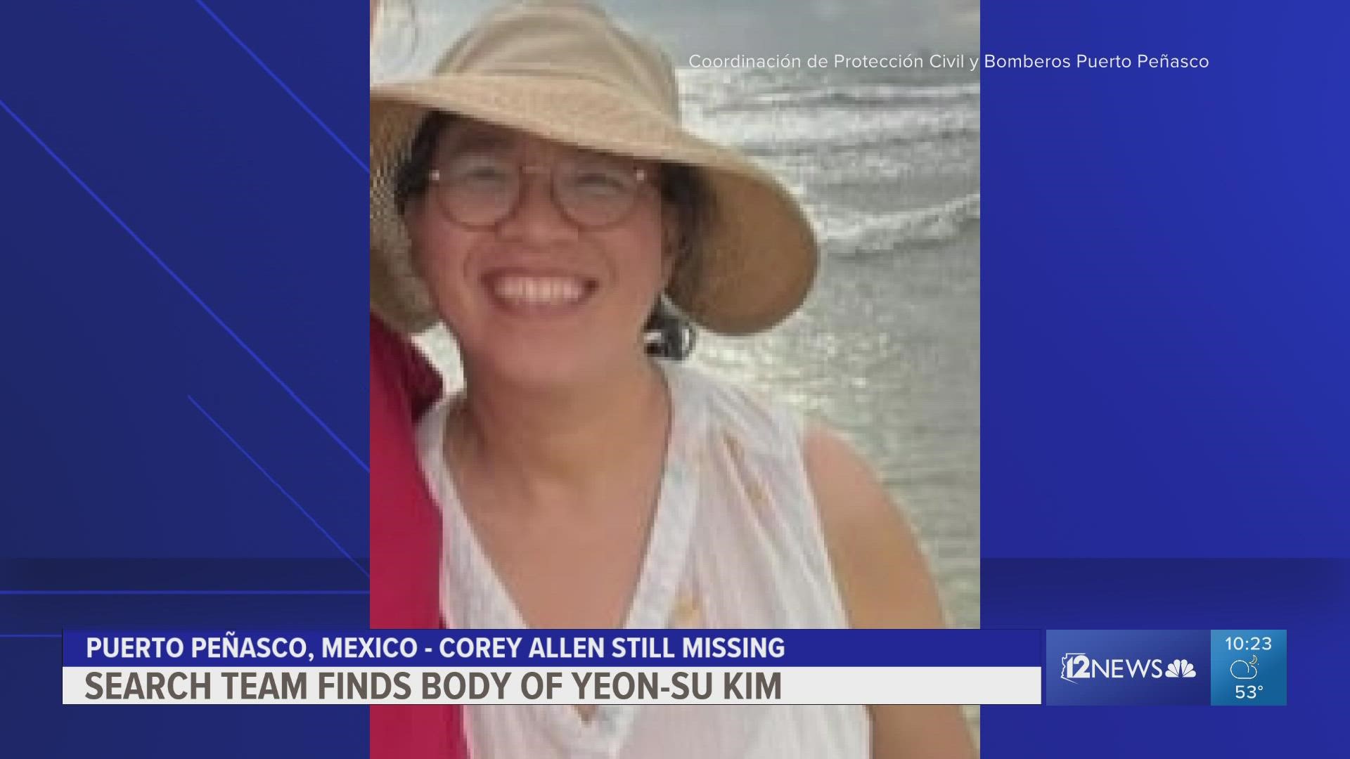 Mexican officials said the family confirmed the body found was that of Yeon-Su Kim.