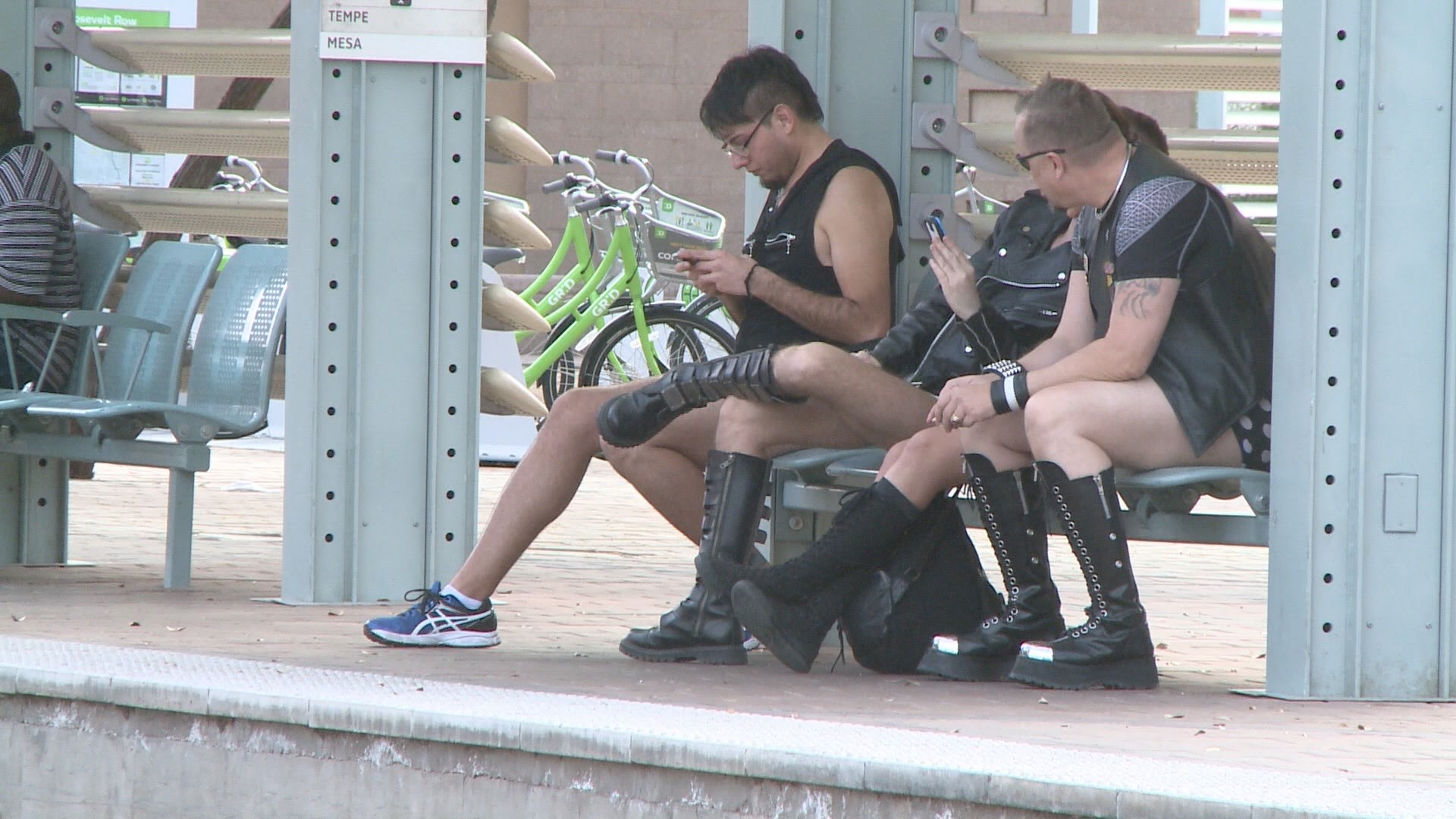 See the No Pants Light Rail Ride 2024 invade downtown Phoenix