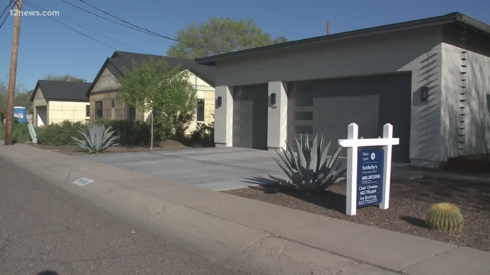 In today's hot housing market, is it even possible for the typical family to afford to buy a new home in the Valley? Mitch Carr has more on this story.