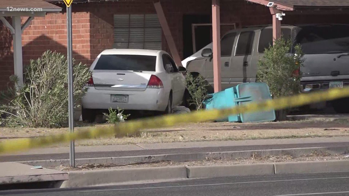 Woman Dead, Man Arrested After Car Crashes Into Phoenix Home | 12news.com