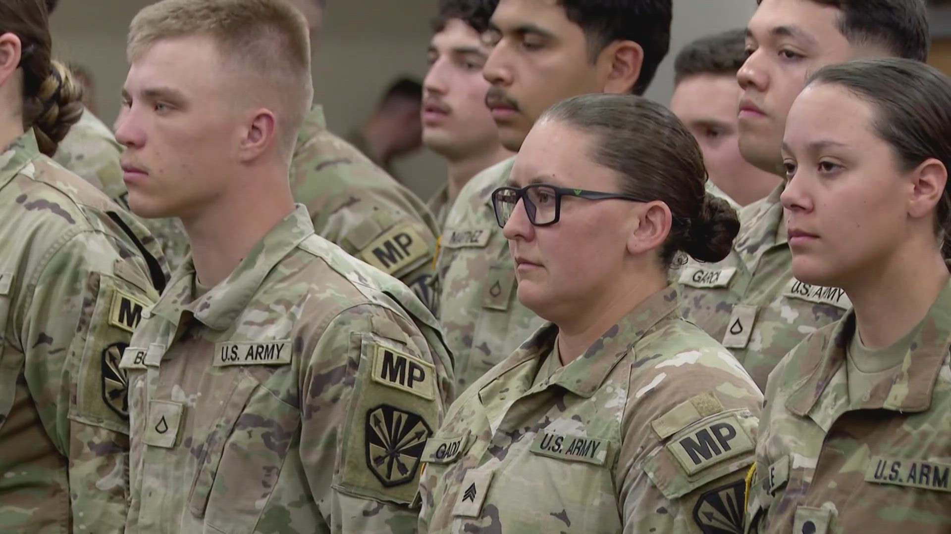 The Arizona Department of Emergency and Military Affairs held a heartfelt deployment ceremony for members of the 855th Military Police Company.