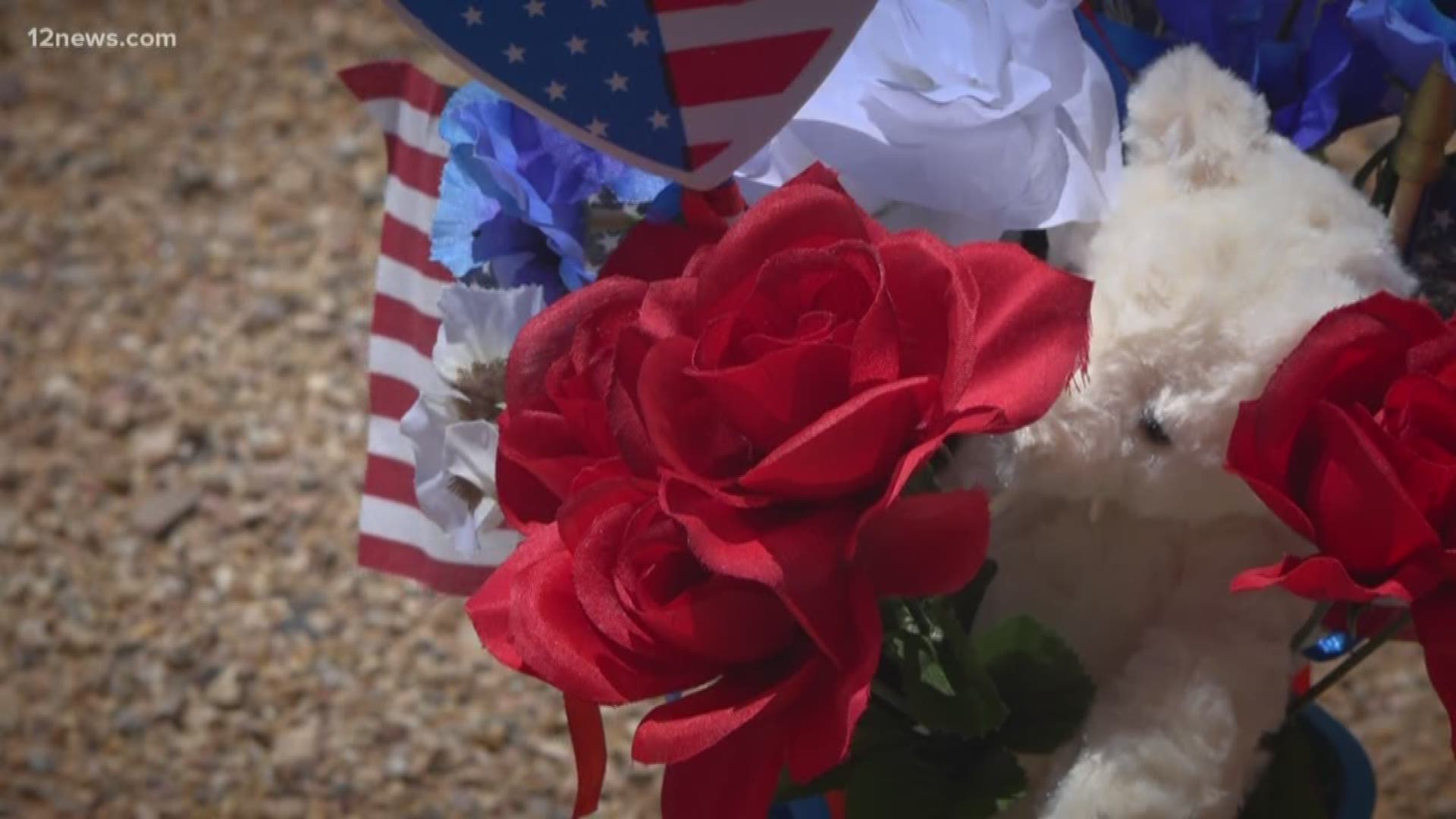 Gene Rayborn is honoring his late wife, a veteran, by making sure her gravesite and those around her are decorated for the Memorial Day holiday. Gene, a veteran himself, says he plans pm decorating the gravesites a holiday tradition.