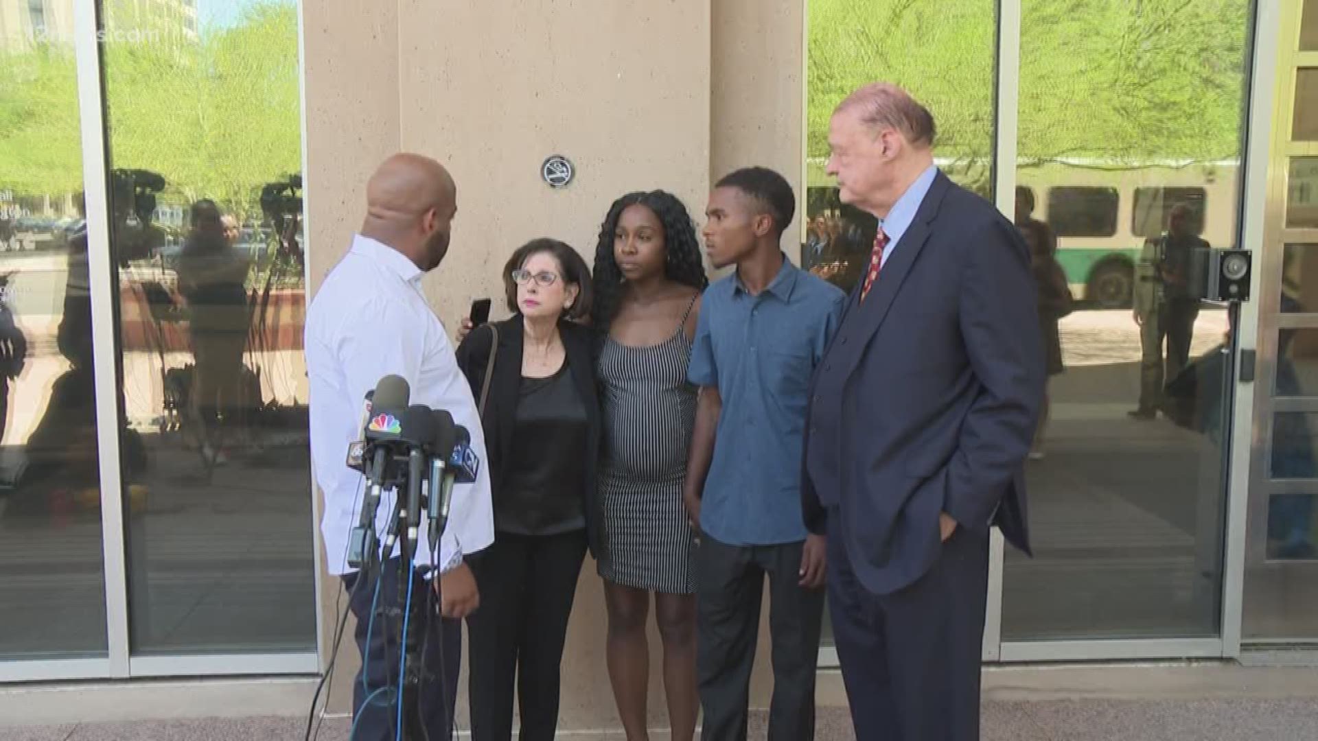 Phoenix is in the national spotlight after a video that went viral showing an aggressive confrontation between police and a family. The family at the center of the video calls Police Chief Jeri Williams' apology a half apology and a sham that the officers are still employed.