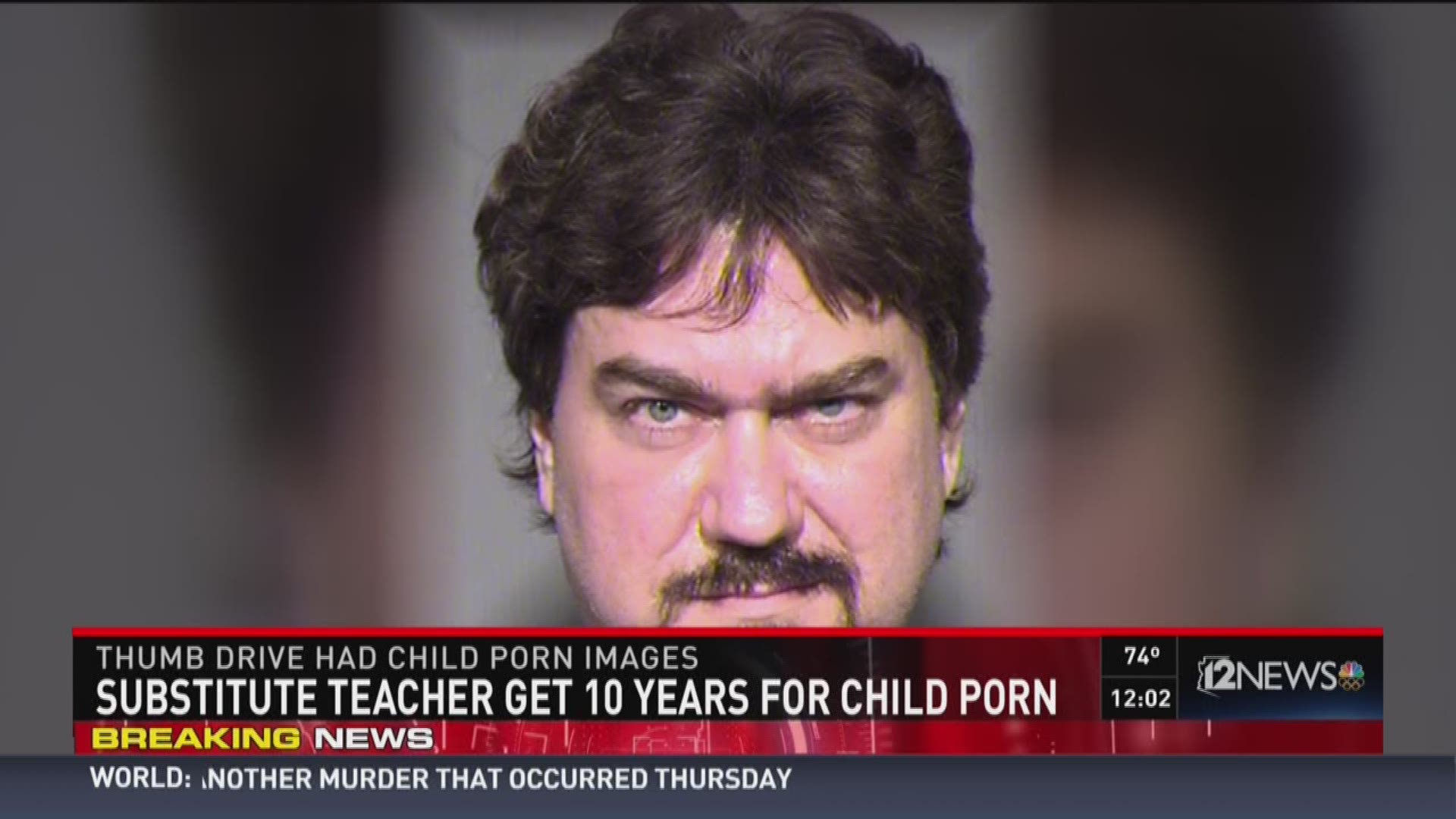 Hd Porn 10yers - Former substitute teacher gets 10 years for child porn | 12news.com