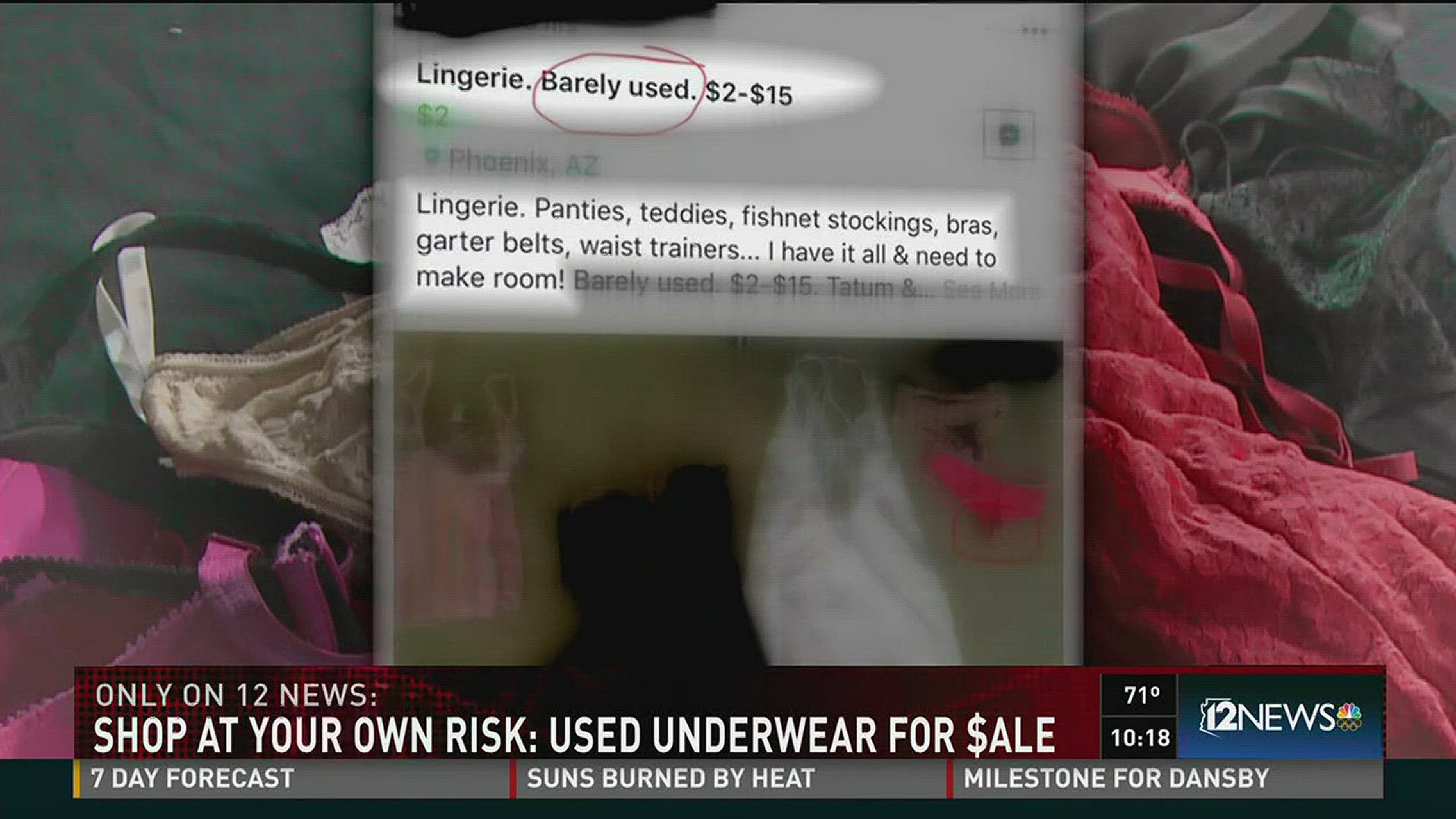 Would you buy used underwear to save some money? Some people are doing it.