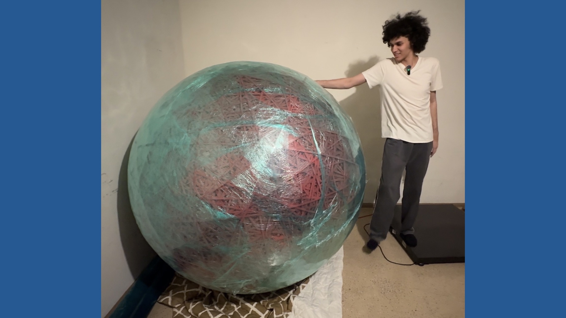 West Valley man creates rubber-band ball with hopes to one day break world record It's a dream that's been 19 years in the making for Benjamin 'Benji' Williams.