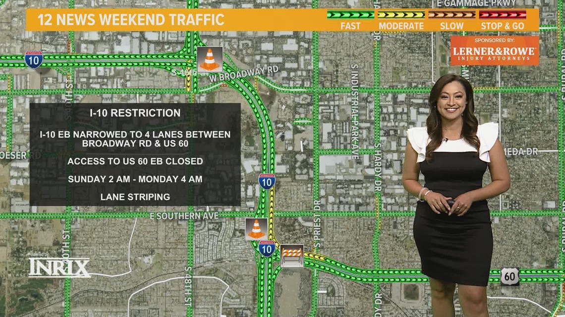 Phoenix weekend traffic report for Feb. 11 - Feb. 14 - Vimarsana News