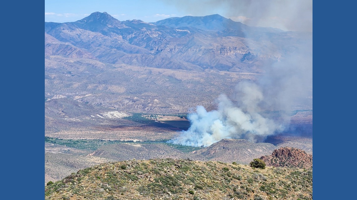 Wildfire in Tonto National Forest burns 250 acres near Horseshoe Lake