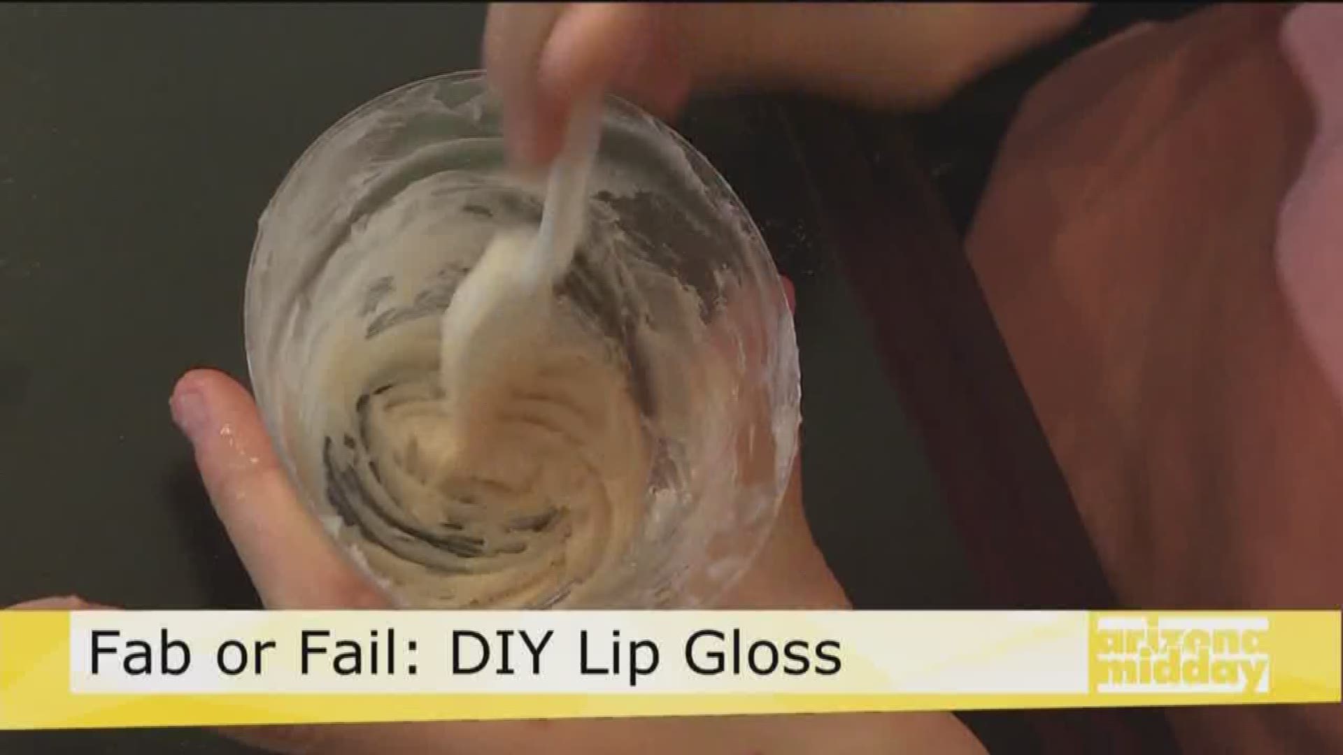 Mala Blomquist teaches us how to make a super simple DIY lip gloss with only a few items