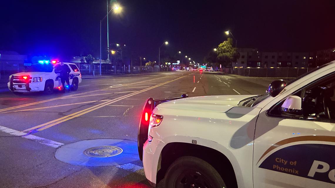 Man dies after car-pedestrian crash in central Phoenix