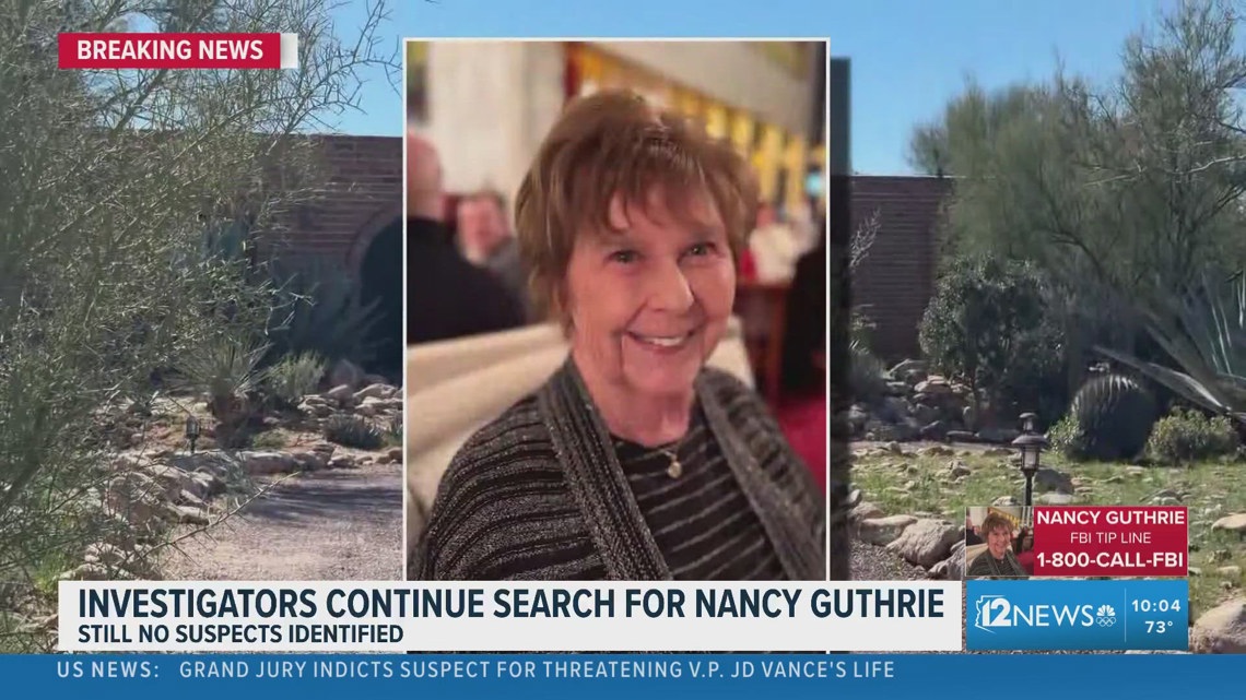 TEAM COVERAGE: Search for Nancy Guthrie intensifies | 12news.com