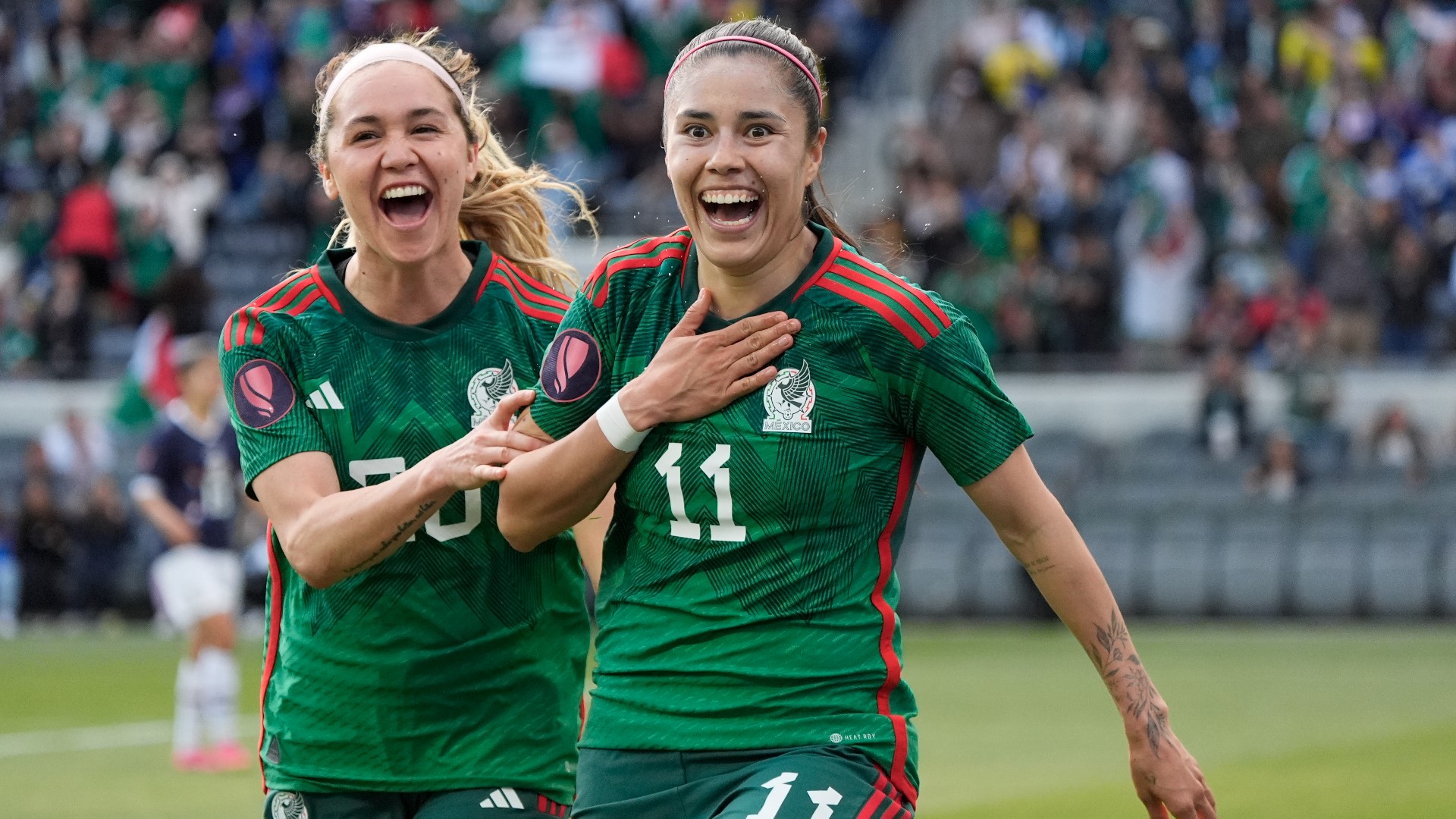 México vence a Paraguay 3-2 y avanzan a la semifinal ante brasil en la Copa Oro Femenil 2024