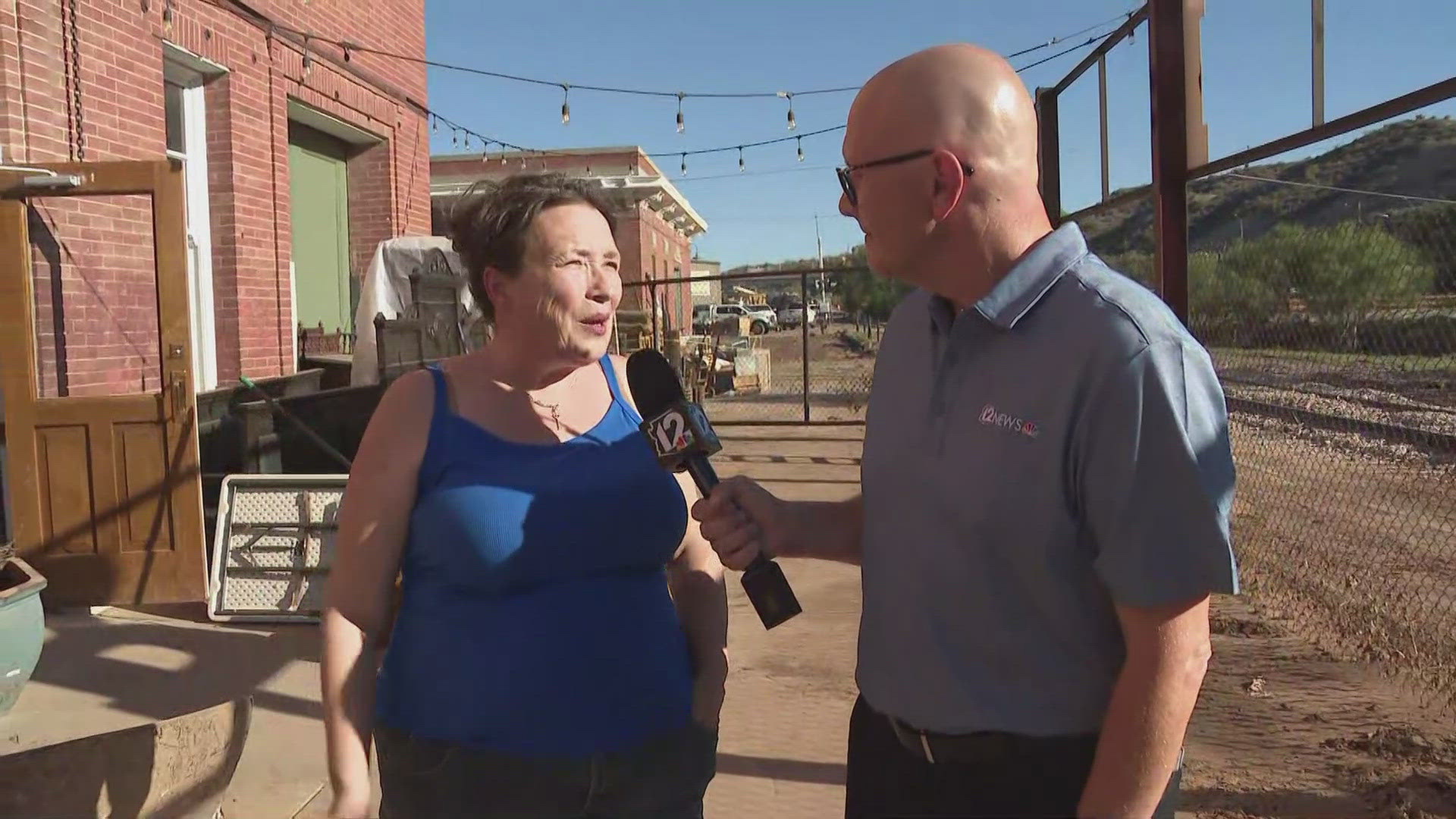 12News talks to some of the residents in Globe, Arizona as they are rebuilding after devastating storms flooded their town.