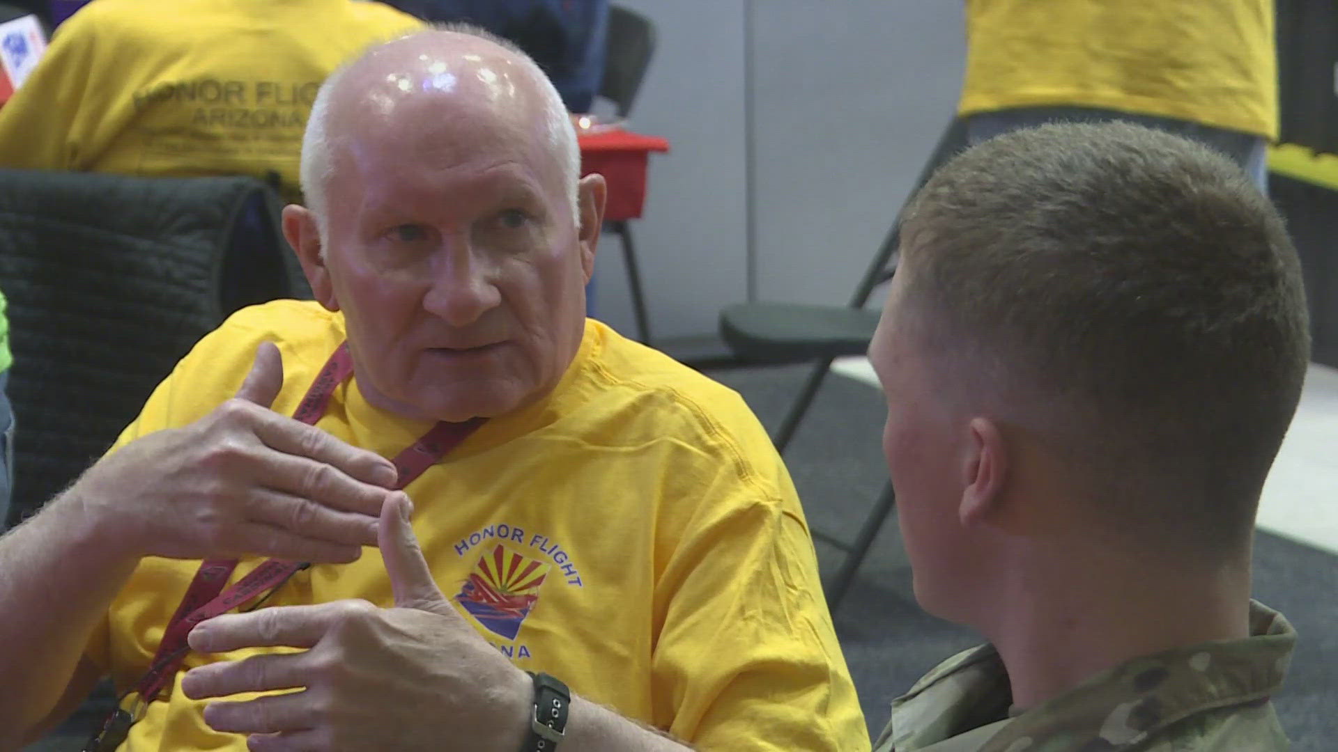 Honor Flight Arizona includes four ROTC cadets in efforts to bring veterans to Washington.