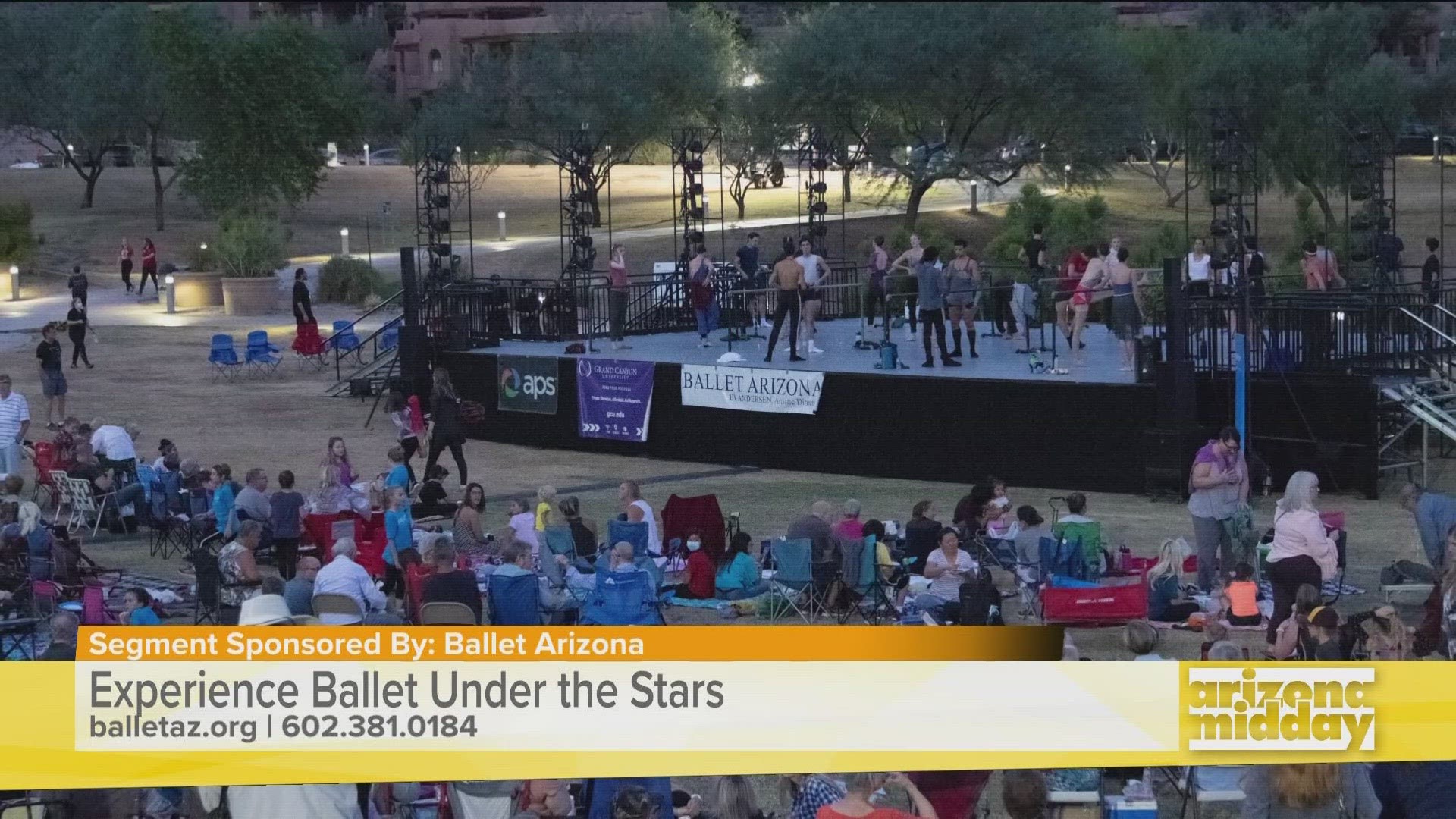 Ballet Arizona presents Ballet Under the Stars where they offer performances at parks around the Valley for free.