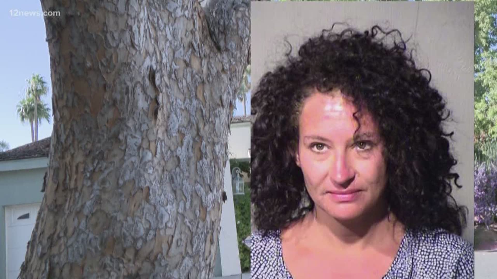 The intruder had made herself at home, and Phoenix police say she was taking a shower when the homeowner and her son came home.