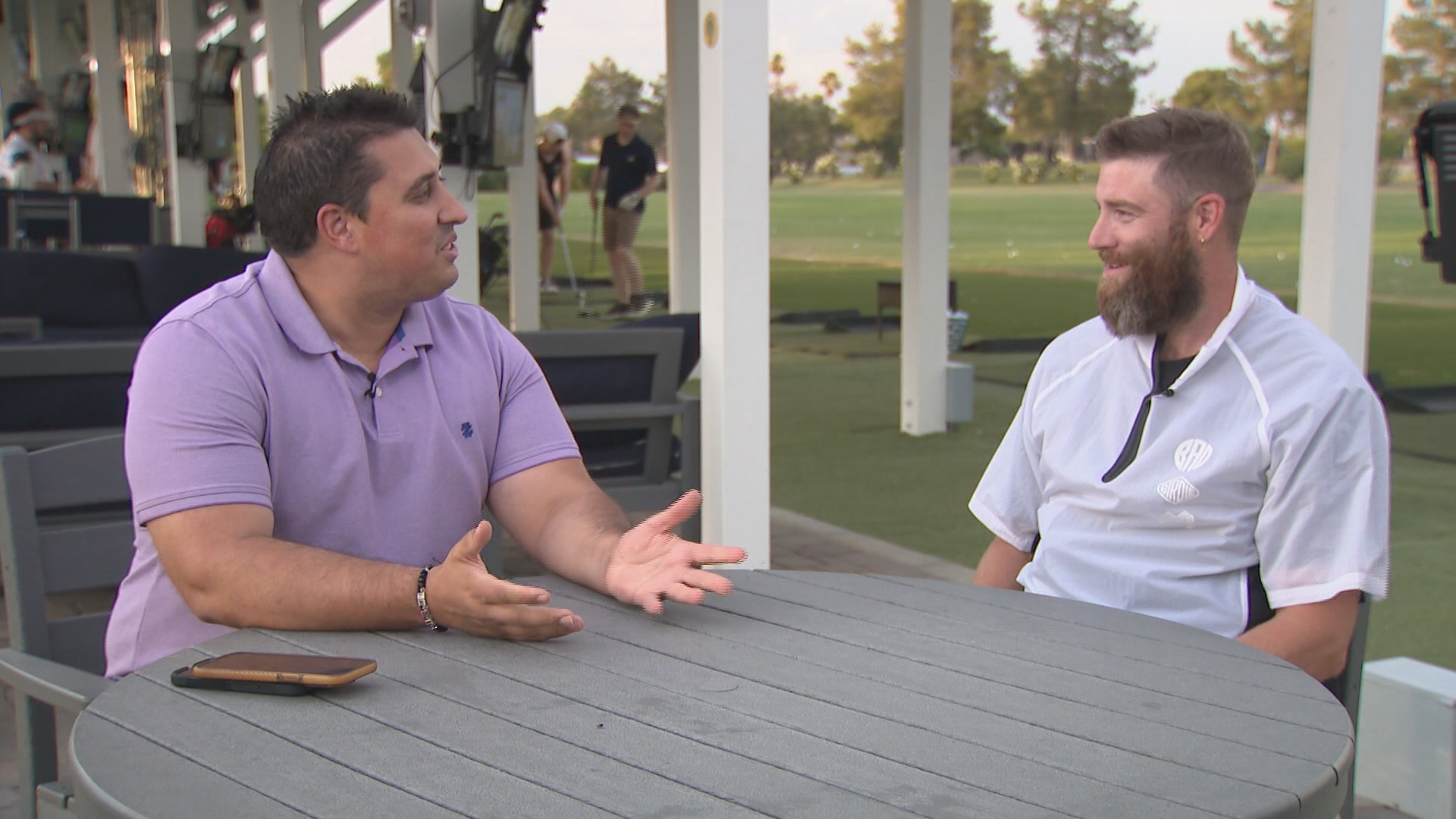 Archie Bradley is one of the most popular Arizona Diamondbacks players the past decade. Now Bradley and his famous beard are back in the Valley with a golf job.