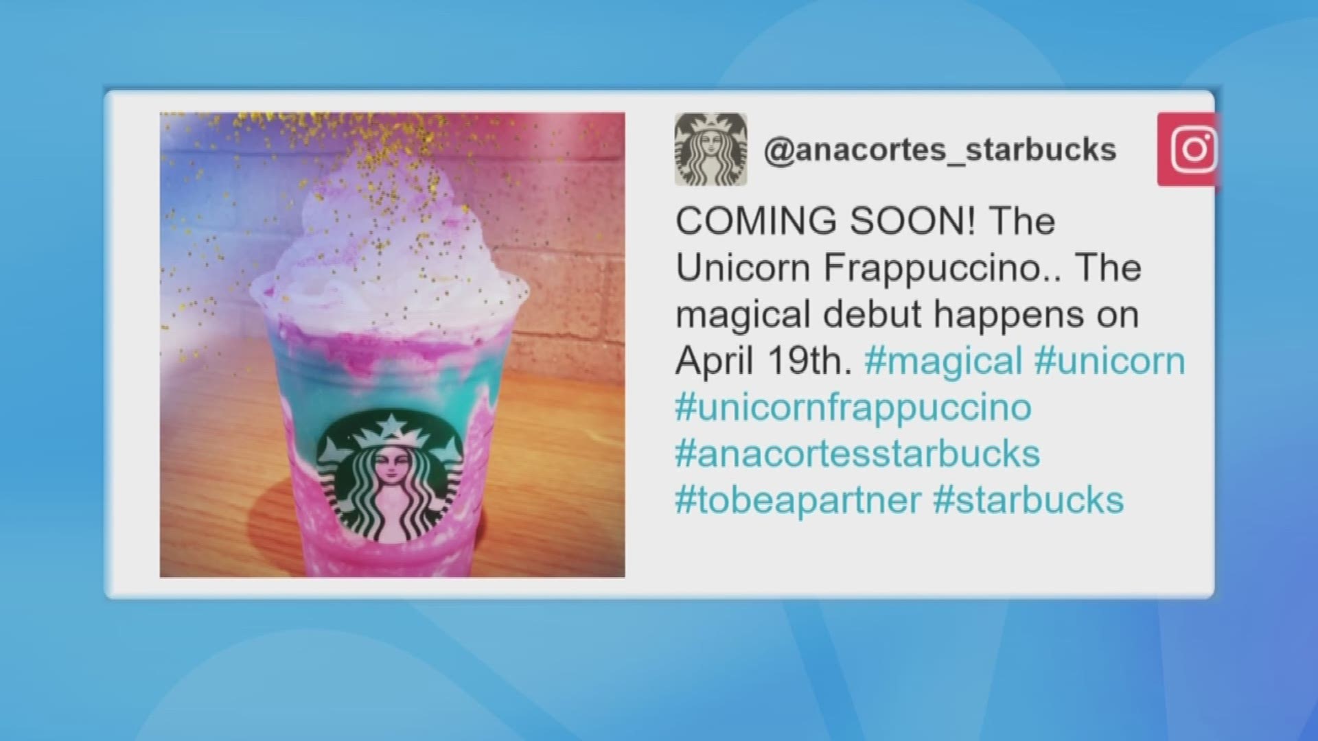 The Unicorn Frappuccino tastes as weird as it sounds