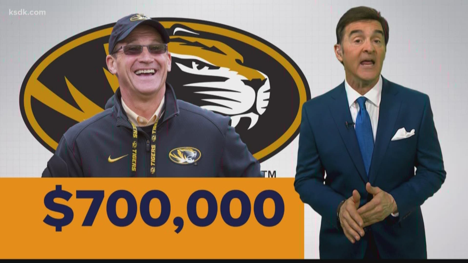 Here's Frank's opinion: the University of Missouri is paying athletic director Jim Sterk $700,000 a year. Can't they make the hire themselves?