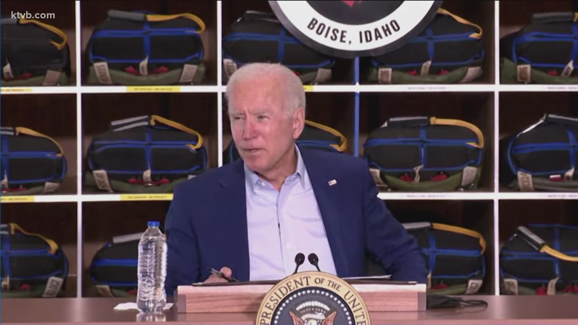 Biden was very serious about addressing climate change, he says this is a weather and climate issue not something Republicans and Democrats need to argue about.